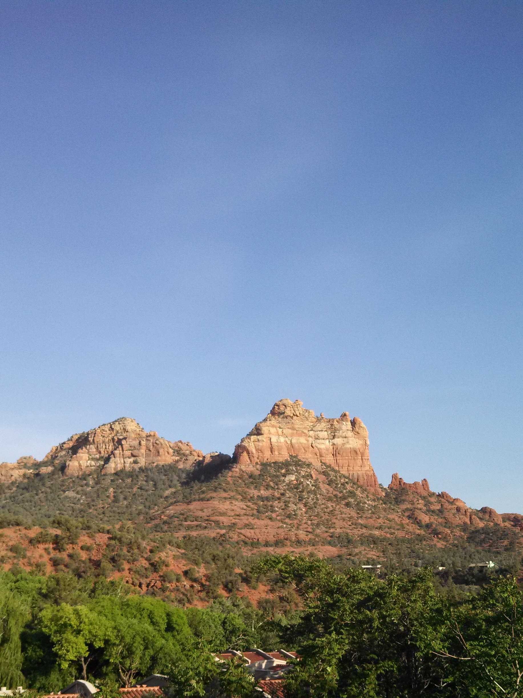 Some of the rocks outside of Sedona