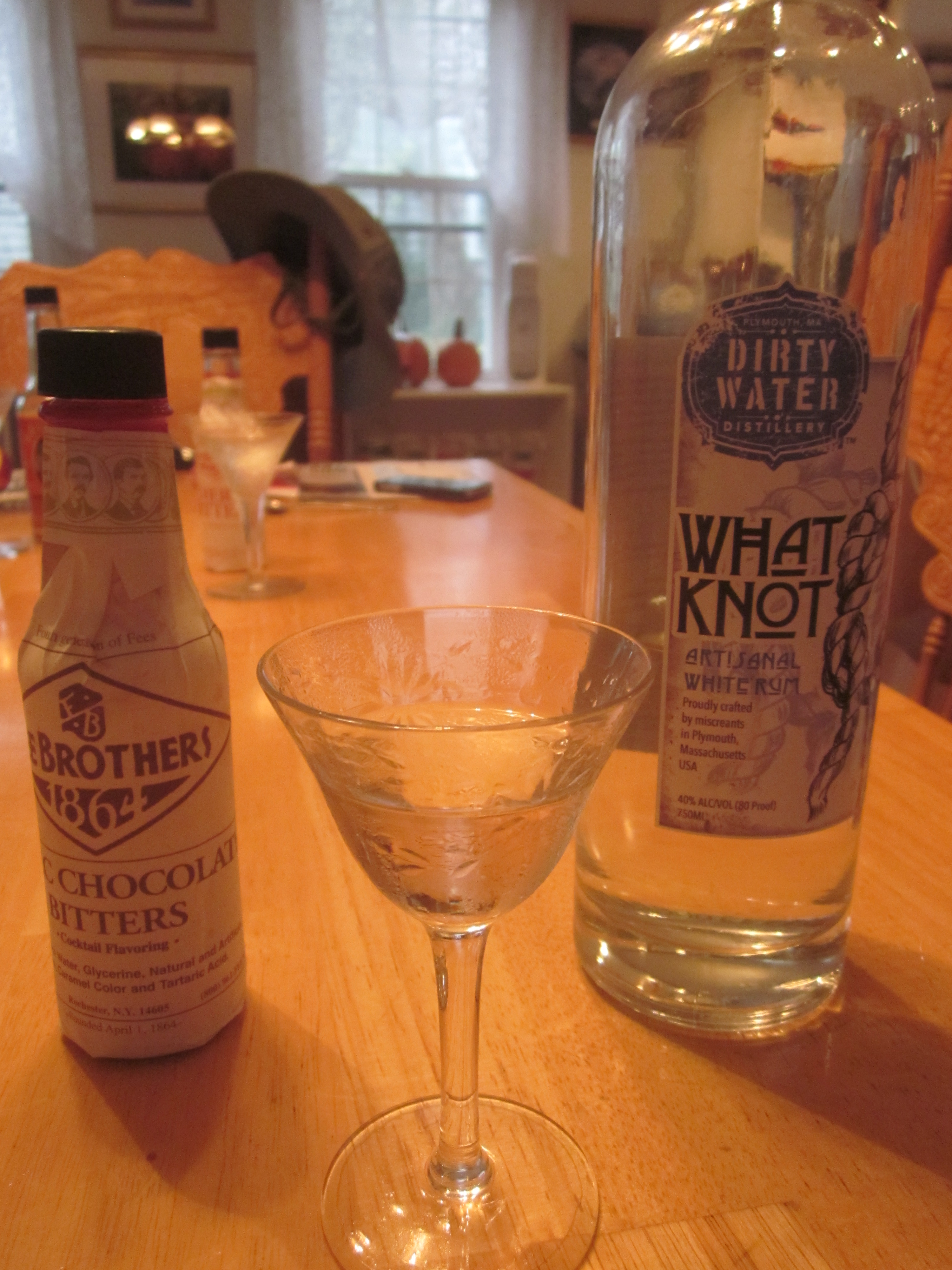The Dirty Nell as developed in the Foodie Pilgrim Cocktail Lab