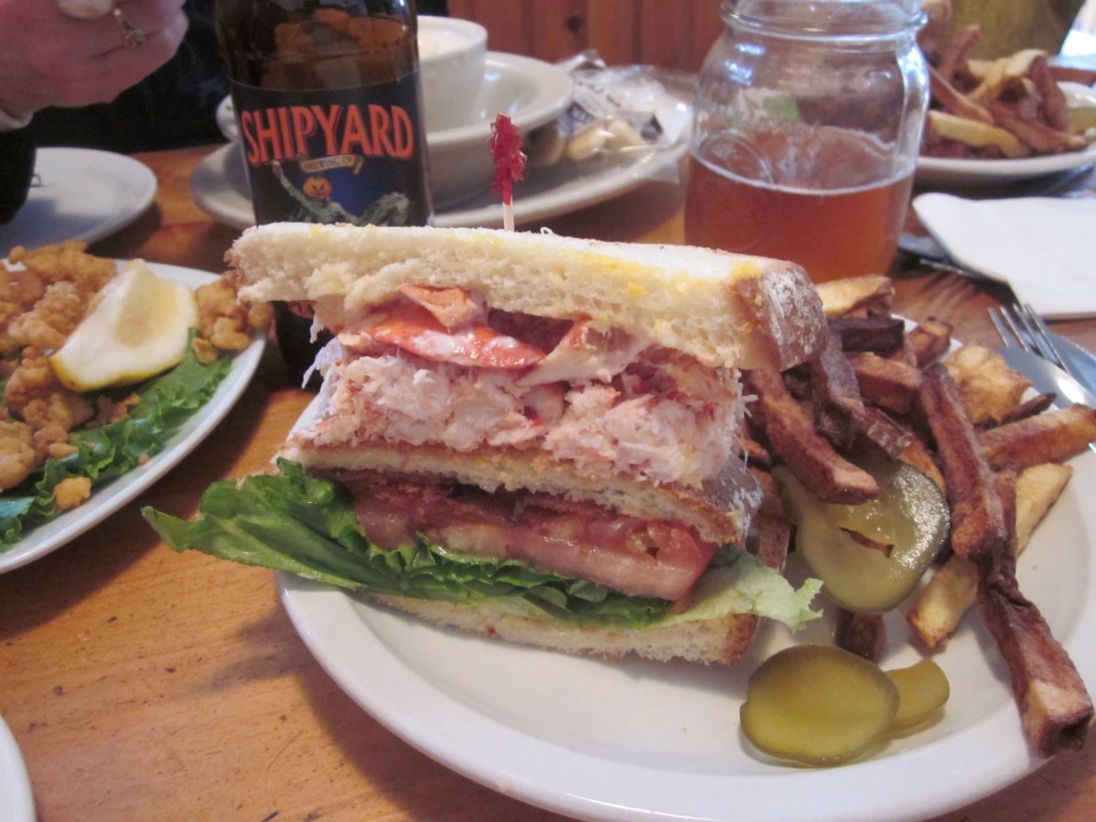The Lobster club at the Brass Compass