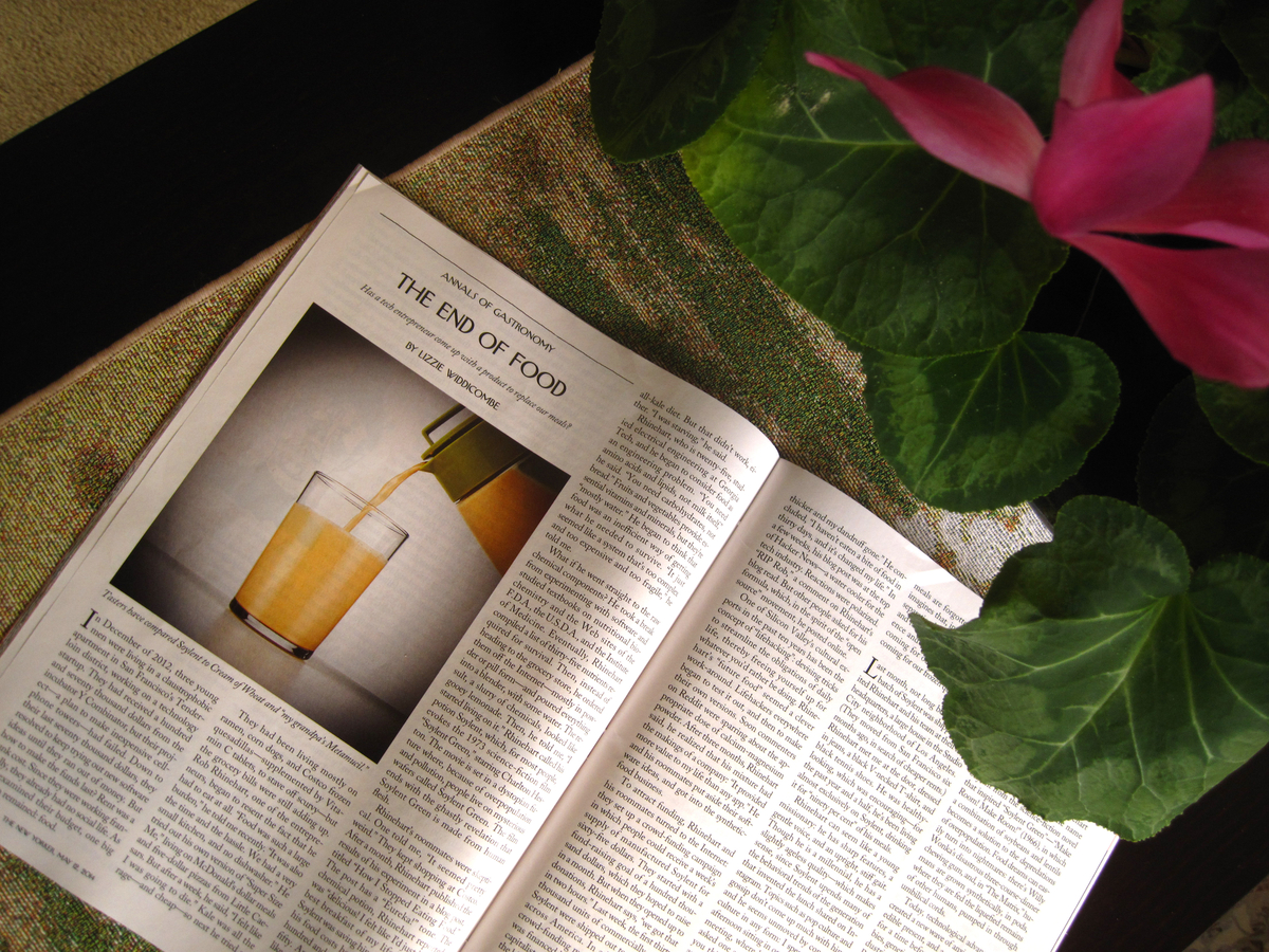 New Yorker article, photo by Richmond Talbot