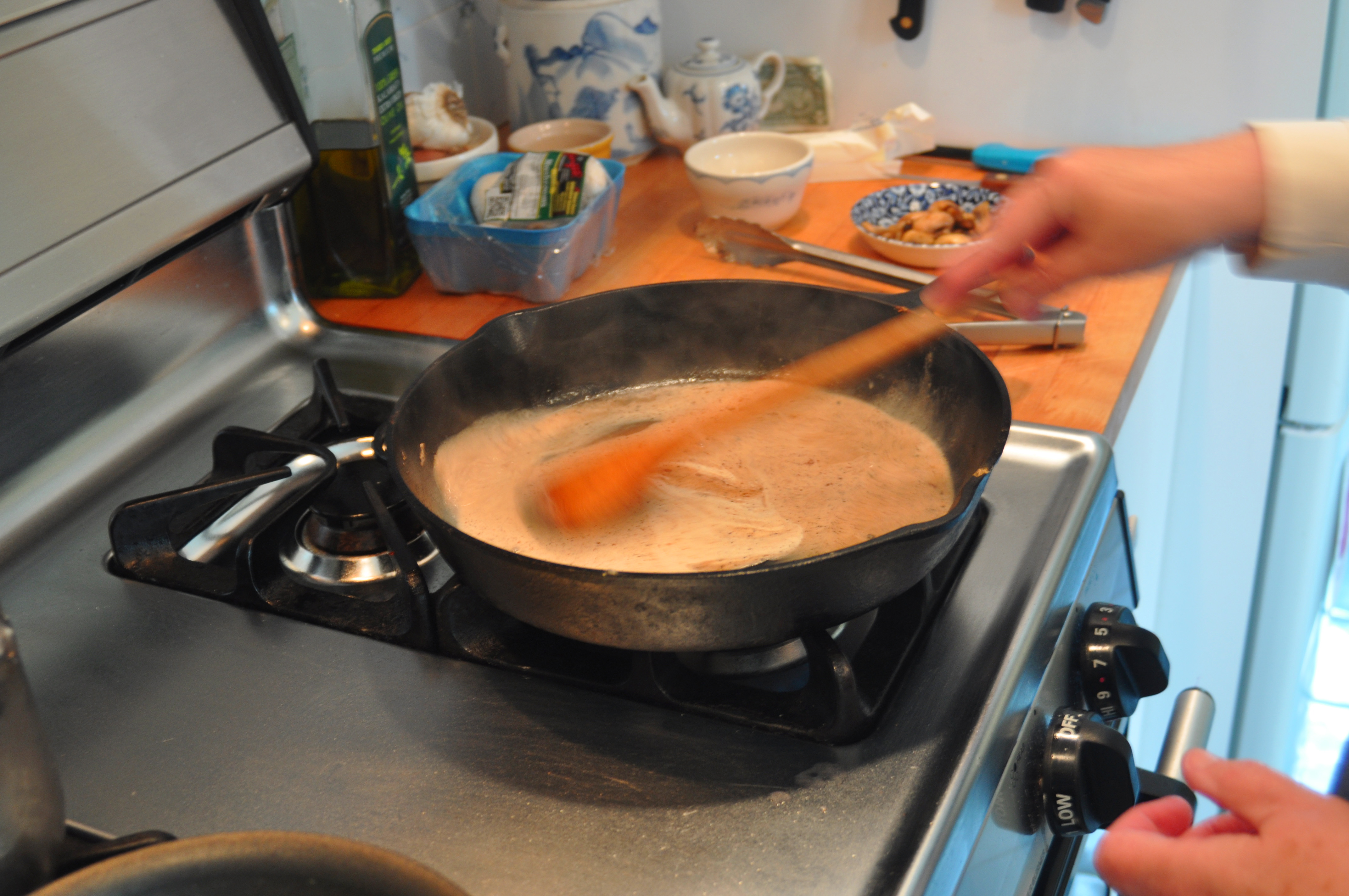 Making the Sauce