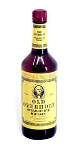 Old Overholt Straight Rye Whiskey