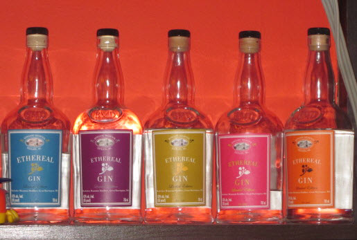 Five Ethereal Gins