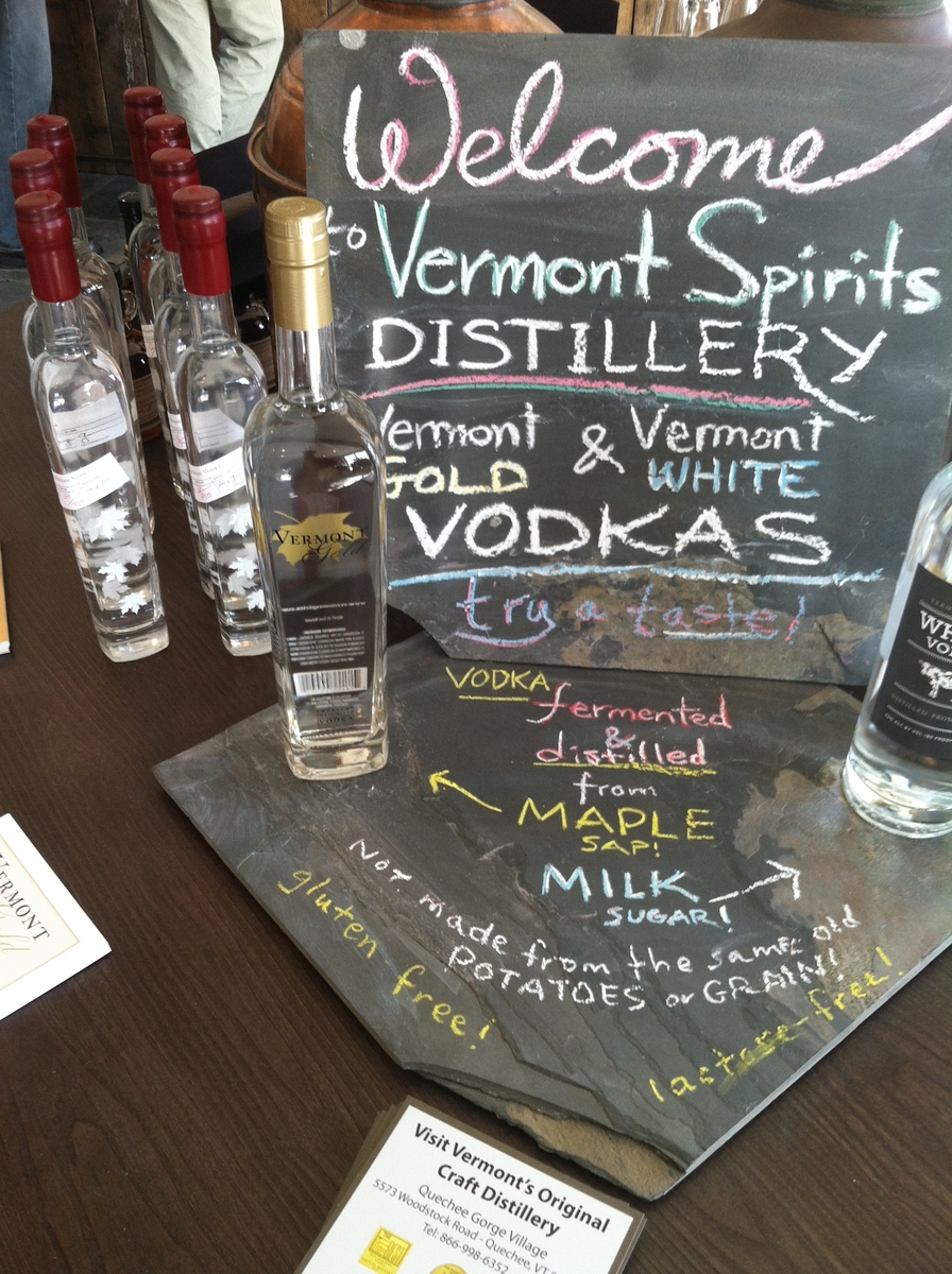 Vermont Gold and White Vodka