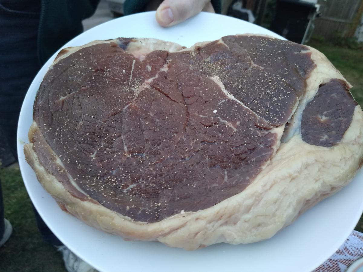 The Chianina beefsteak
