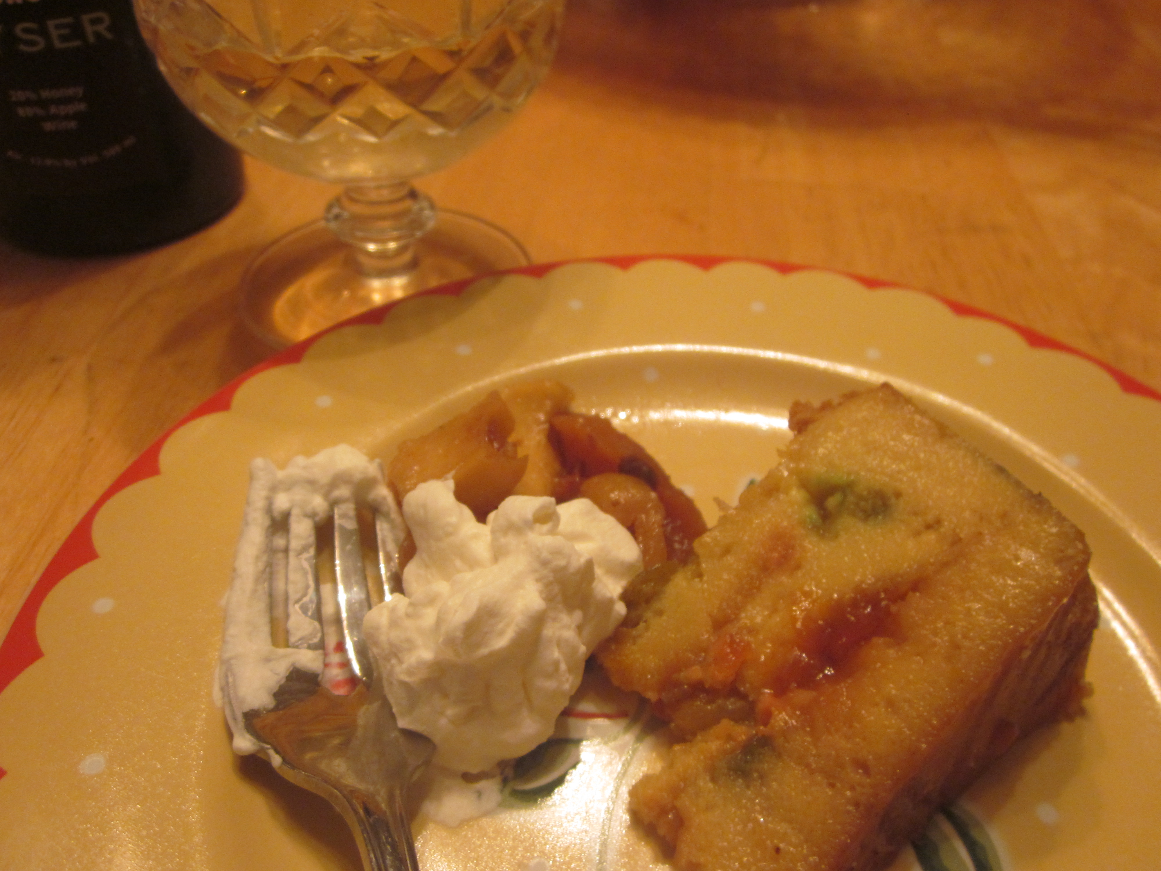 Diplomat Pudding, served