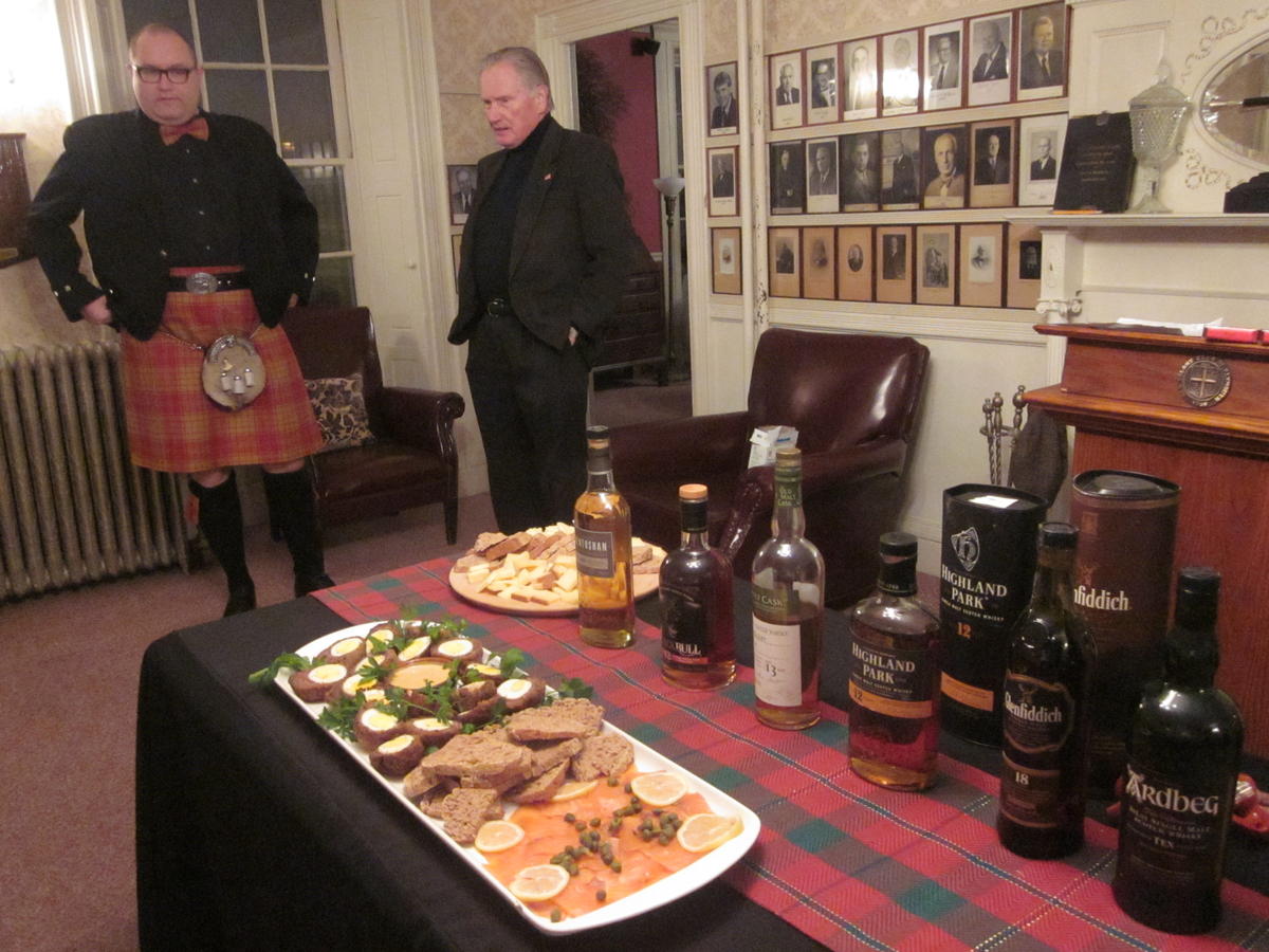 Scotch Night at the Old Colony Club