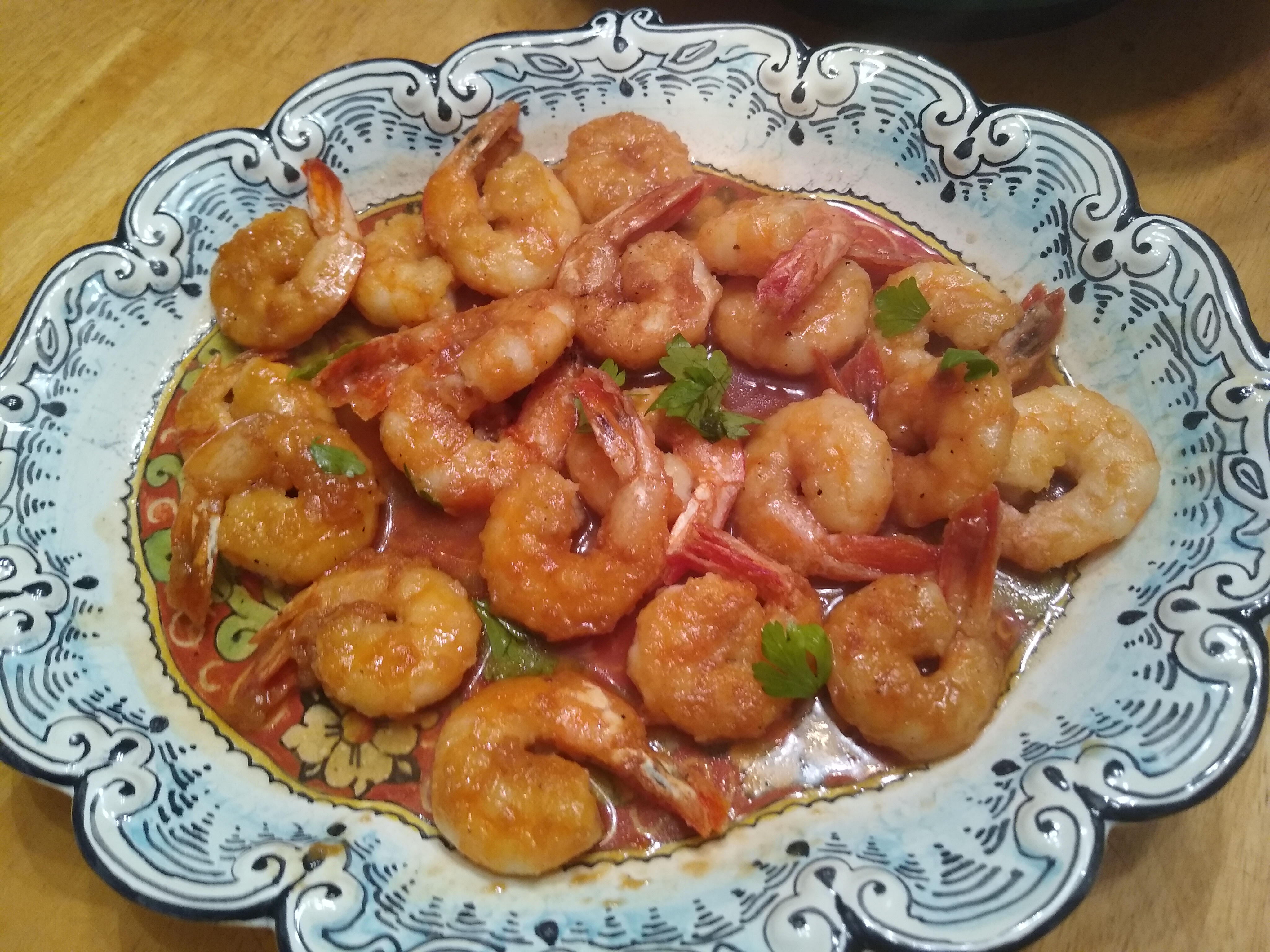 Shrimp Marsala