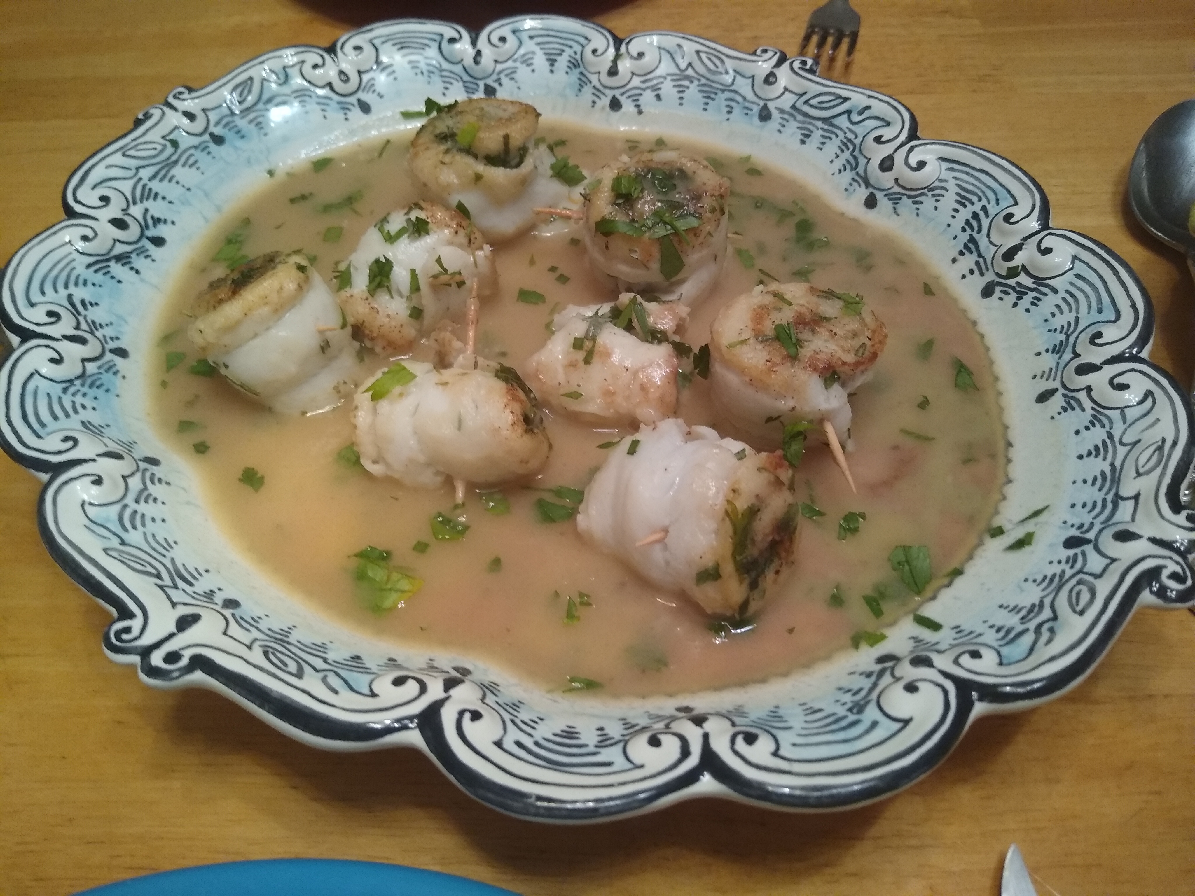 Sole Rolled with Herbs