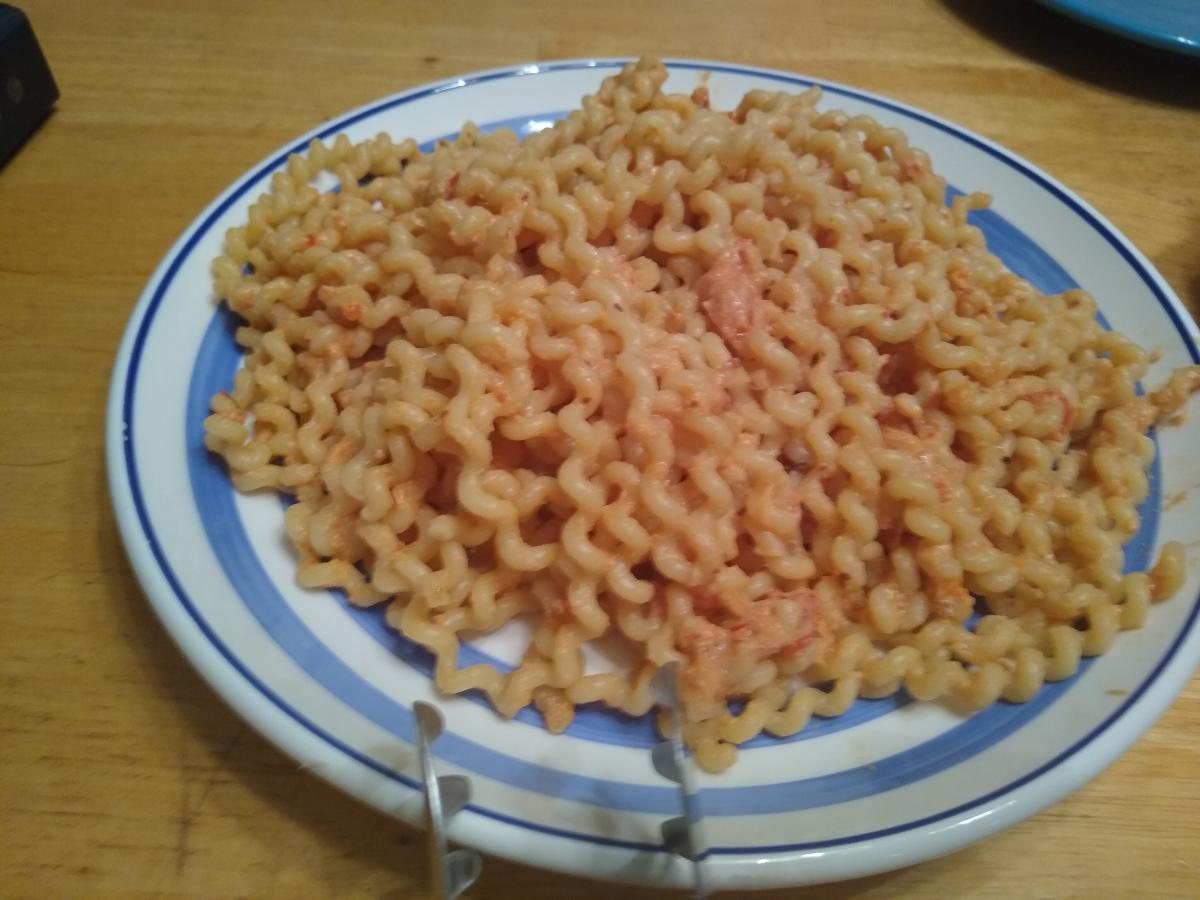 Fusilli con Pesto Calabrese