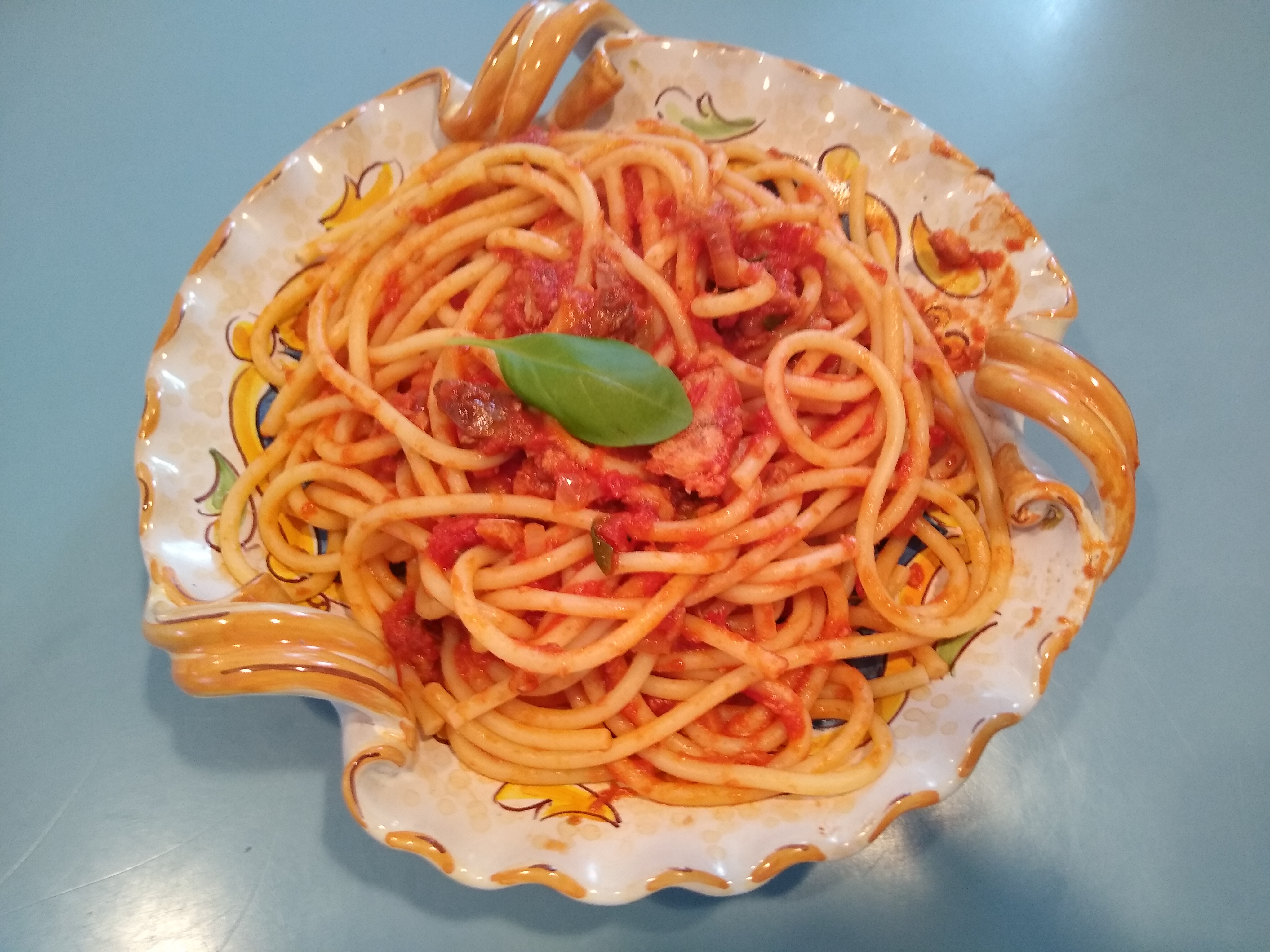 Pasta with Preserved Sardines
