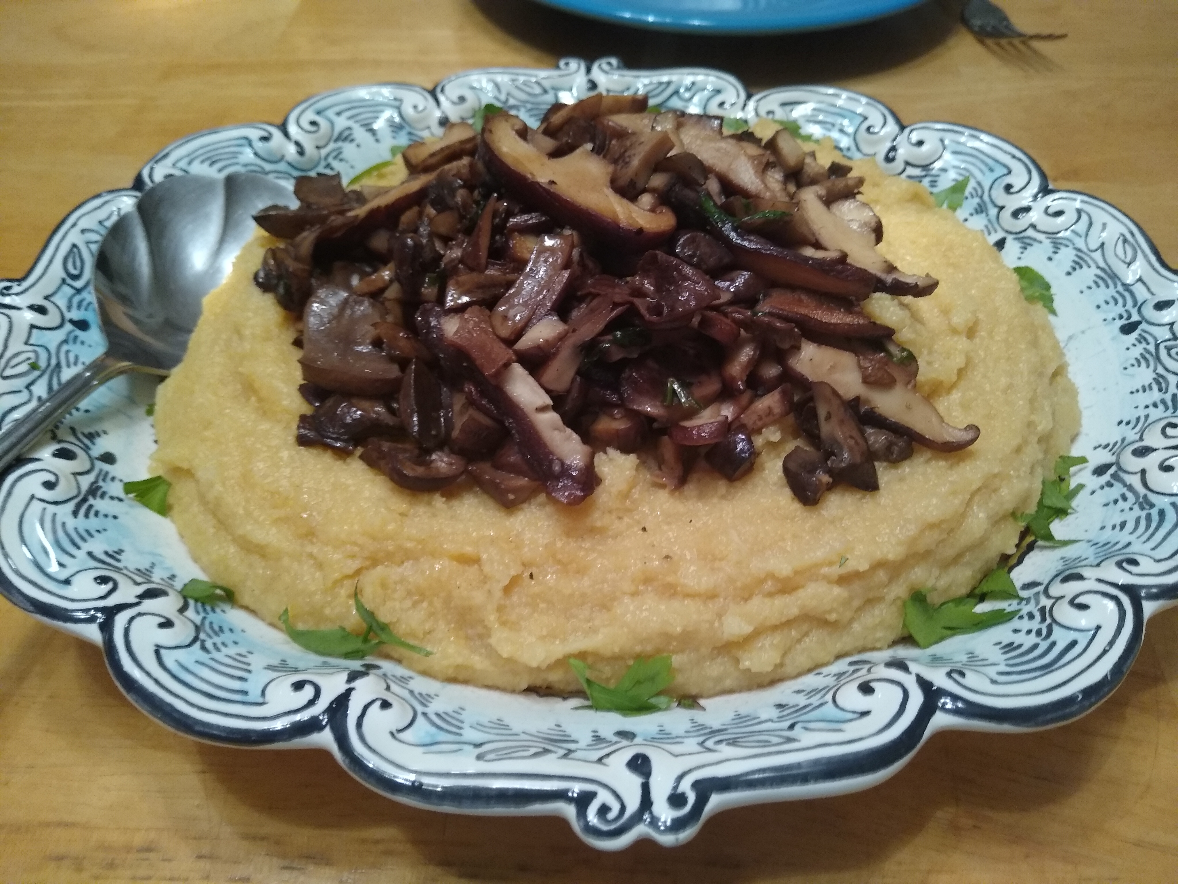 Polenta with Mushrooms
