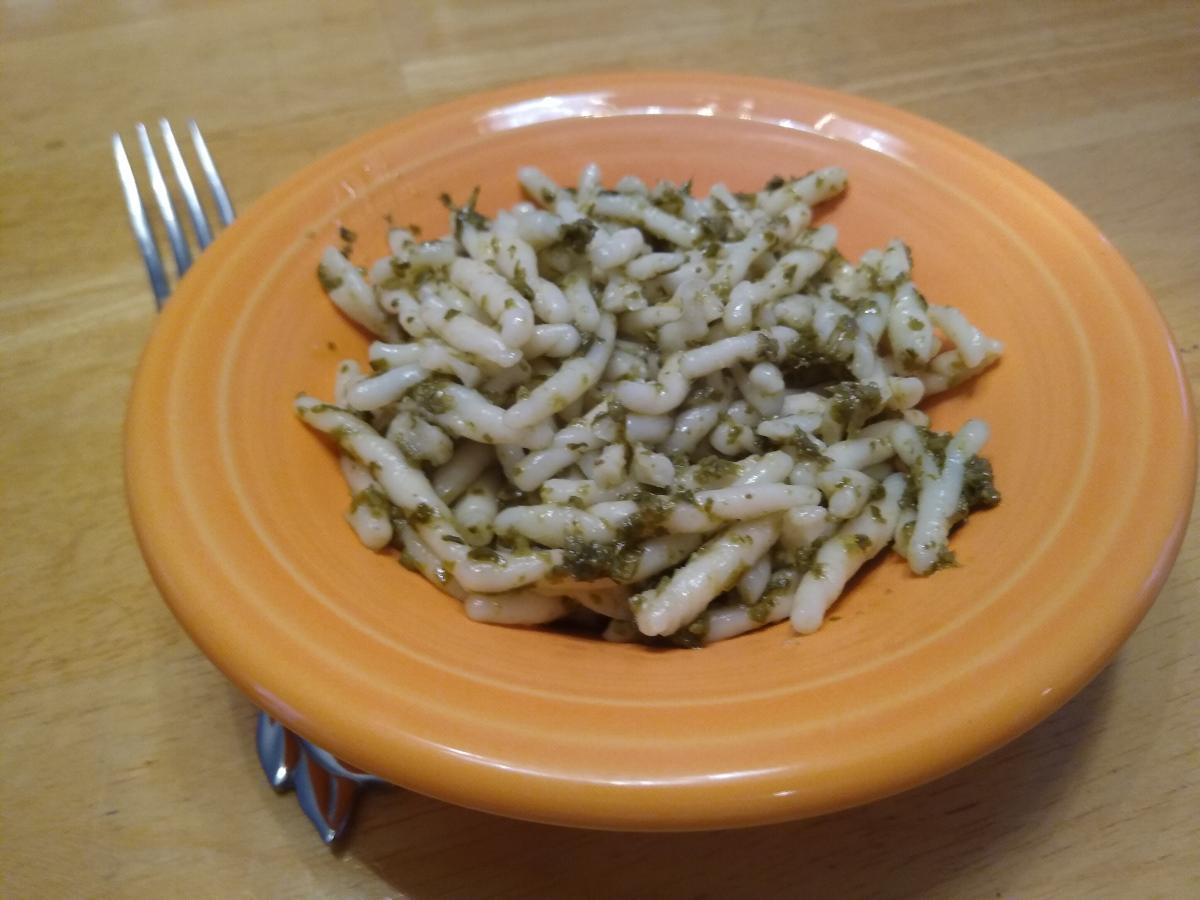 Trofie con Pesto Genovese