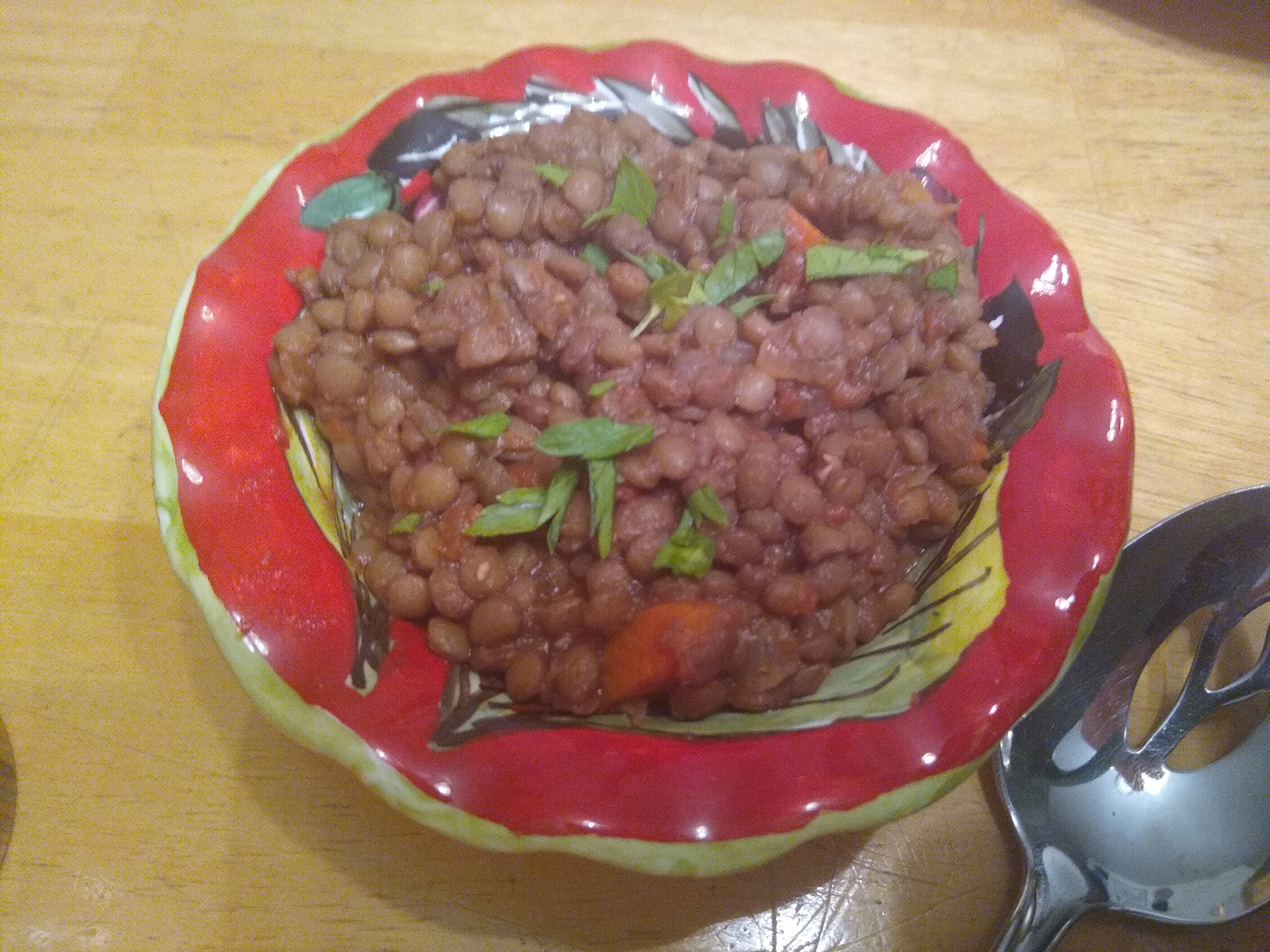 Stewed Lentils