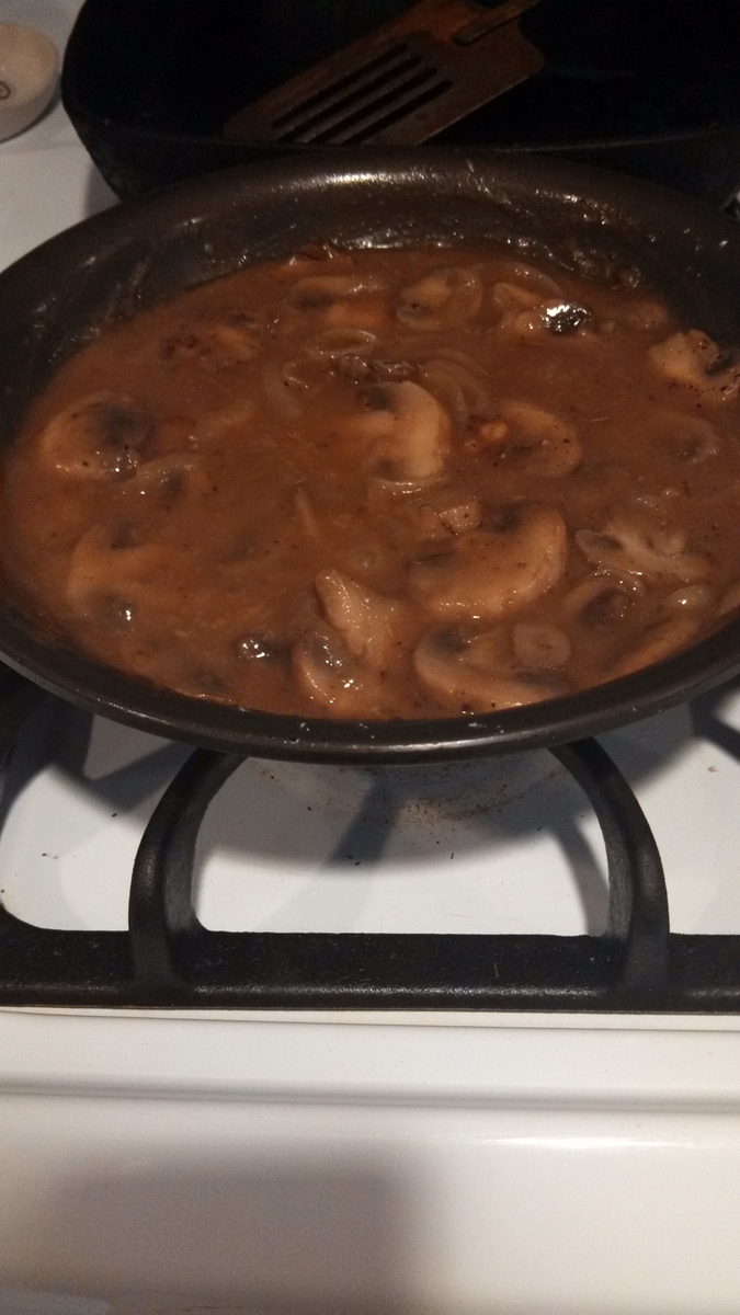 Mushroom-Port Sauce