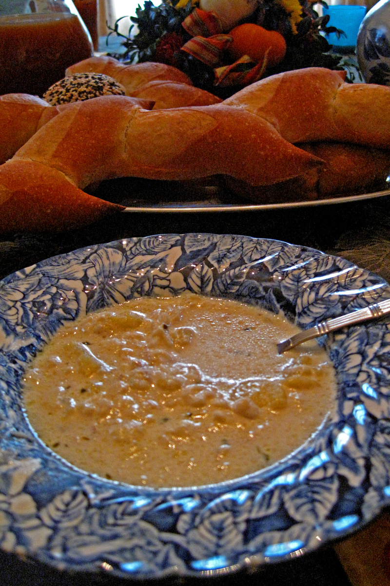 Chowder made from this Fish Stock, photo by Richmond Talbot