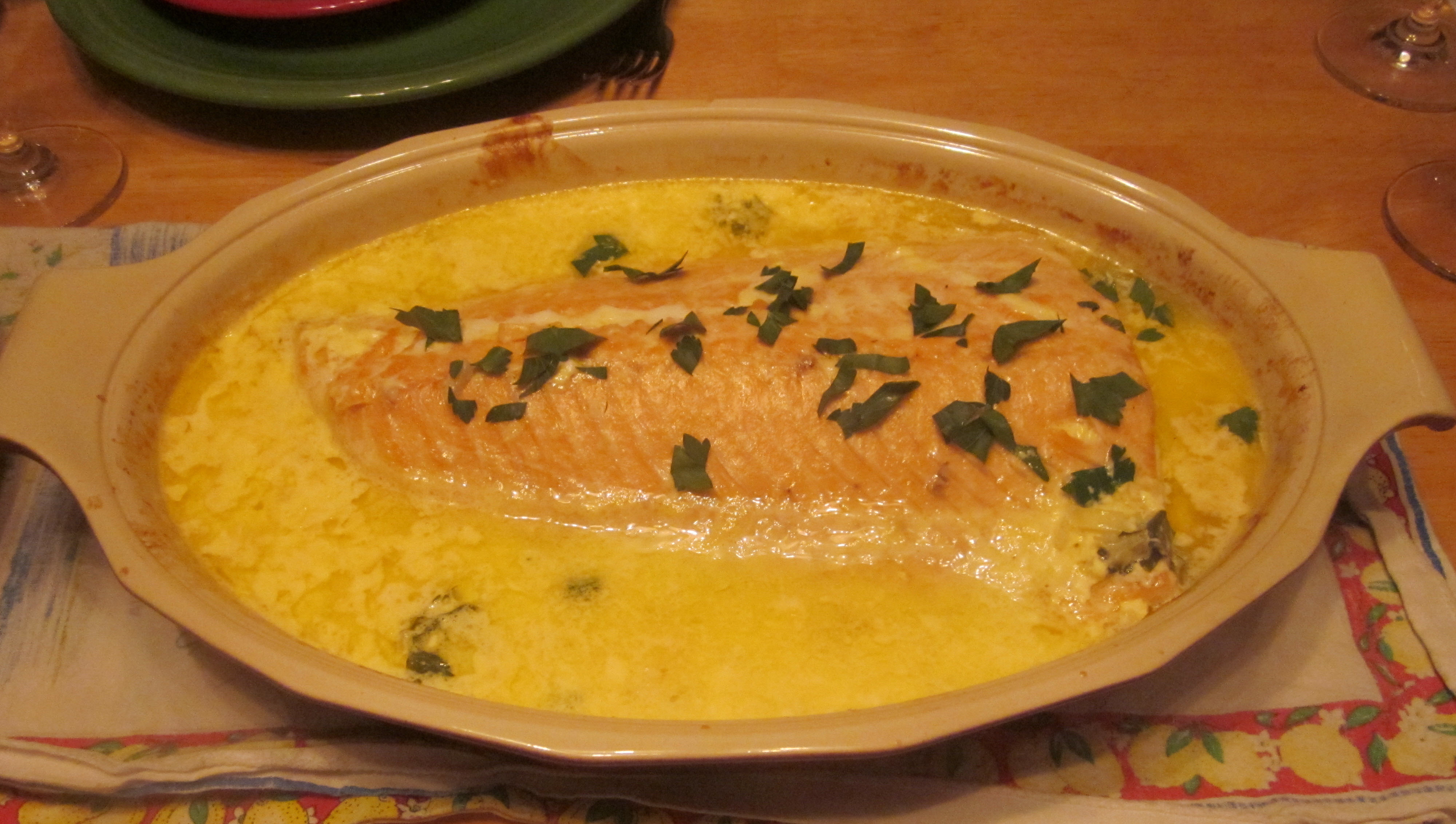Irish Baked Salmon