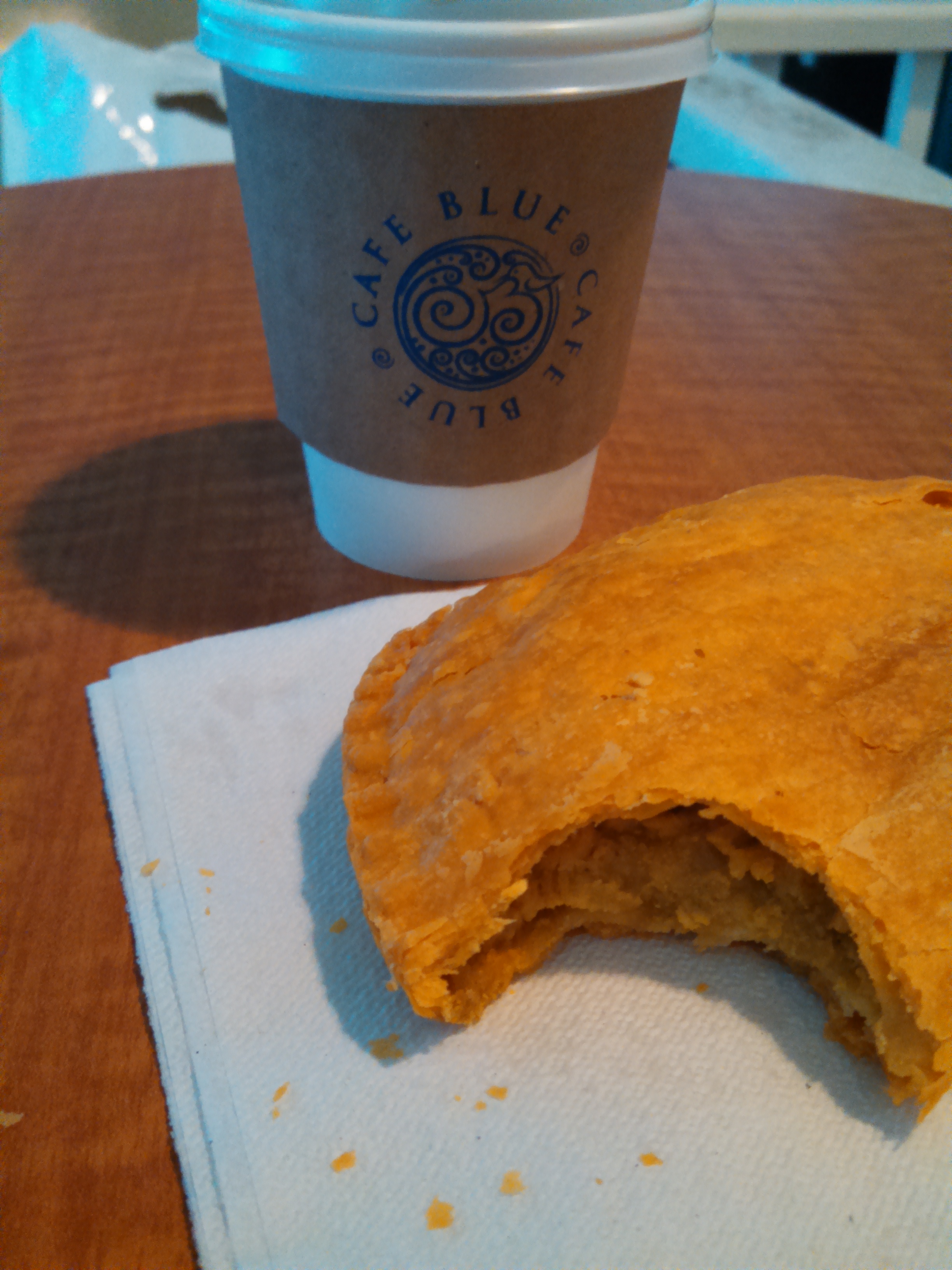 A Jamaican Chicken Patty