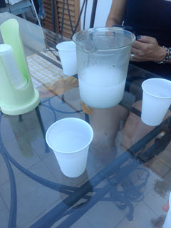 homemade almond milk