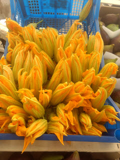 Zucchini blossoms