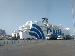 The Palermo-Naples Ferry