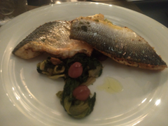 Sea Bass at Sciue Sciue