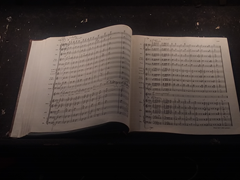 opera conductor's score