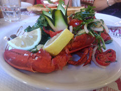 lobster in trastevere