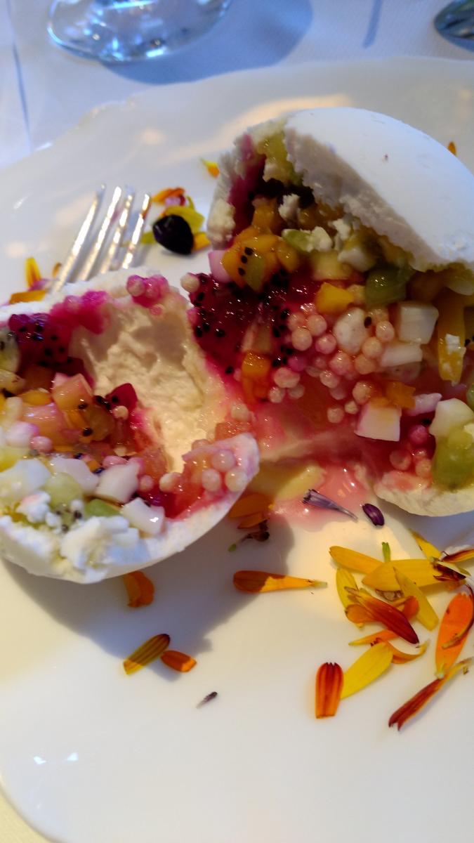 Tropical Dessert, opened