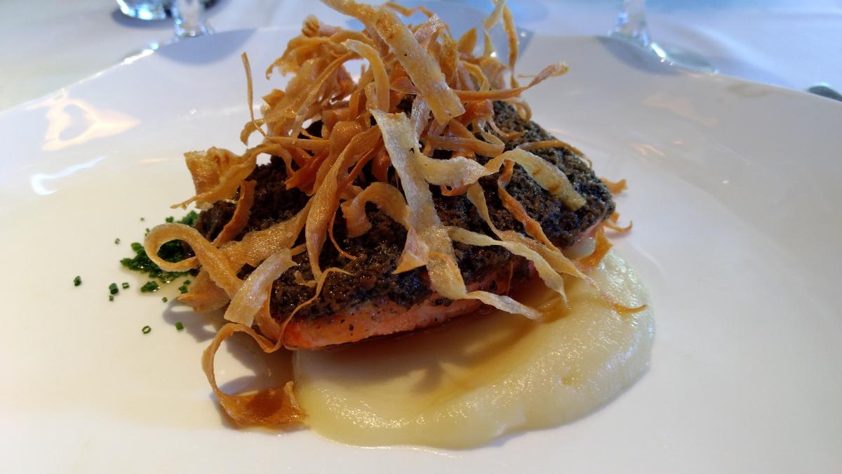 Truffled King Salmon