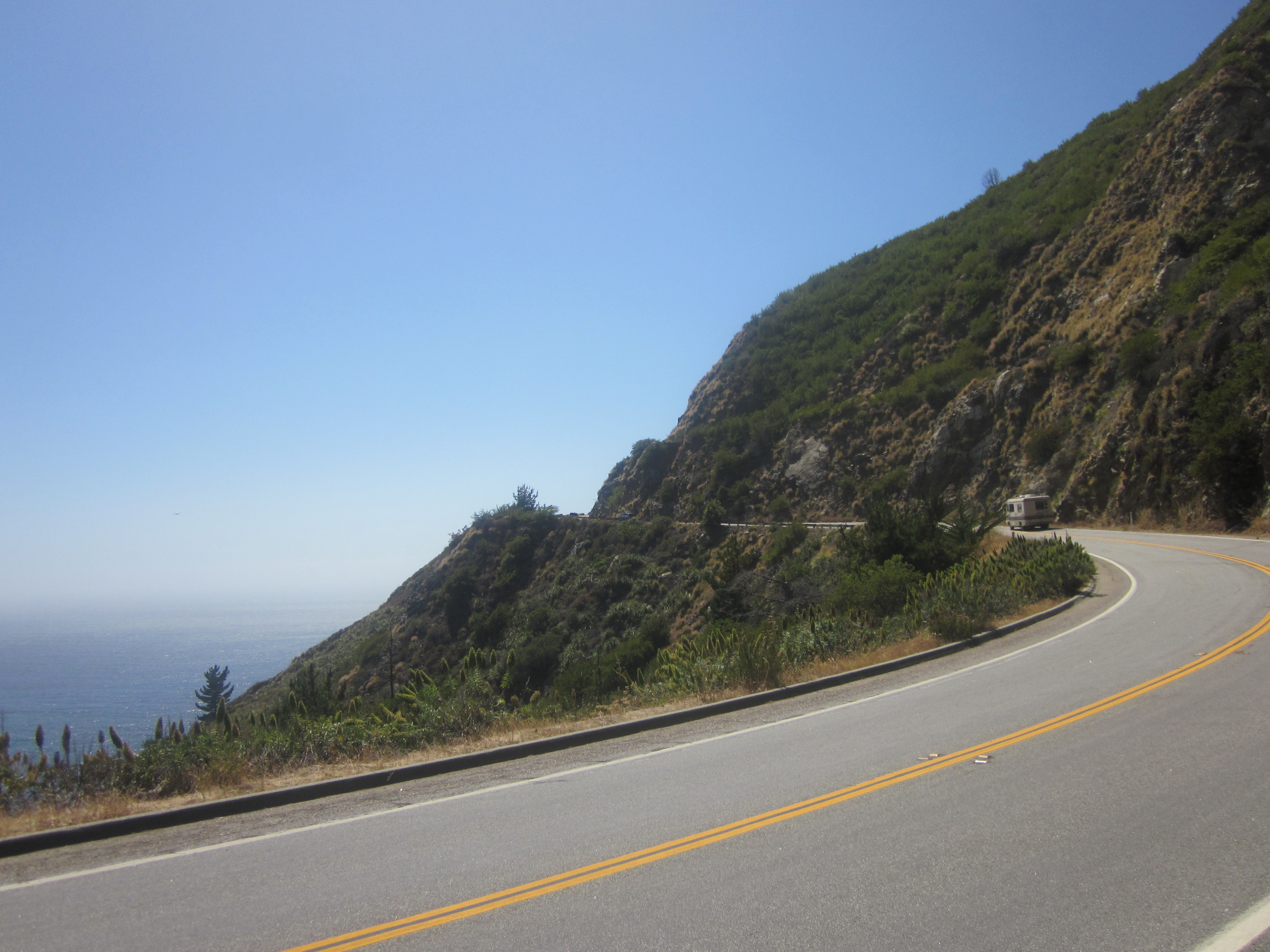 Route 1 along Big Sur