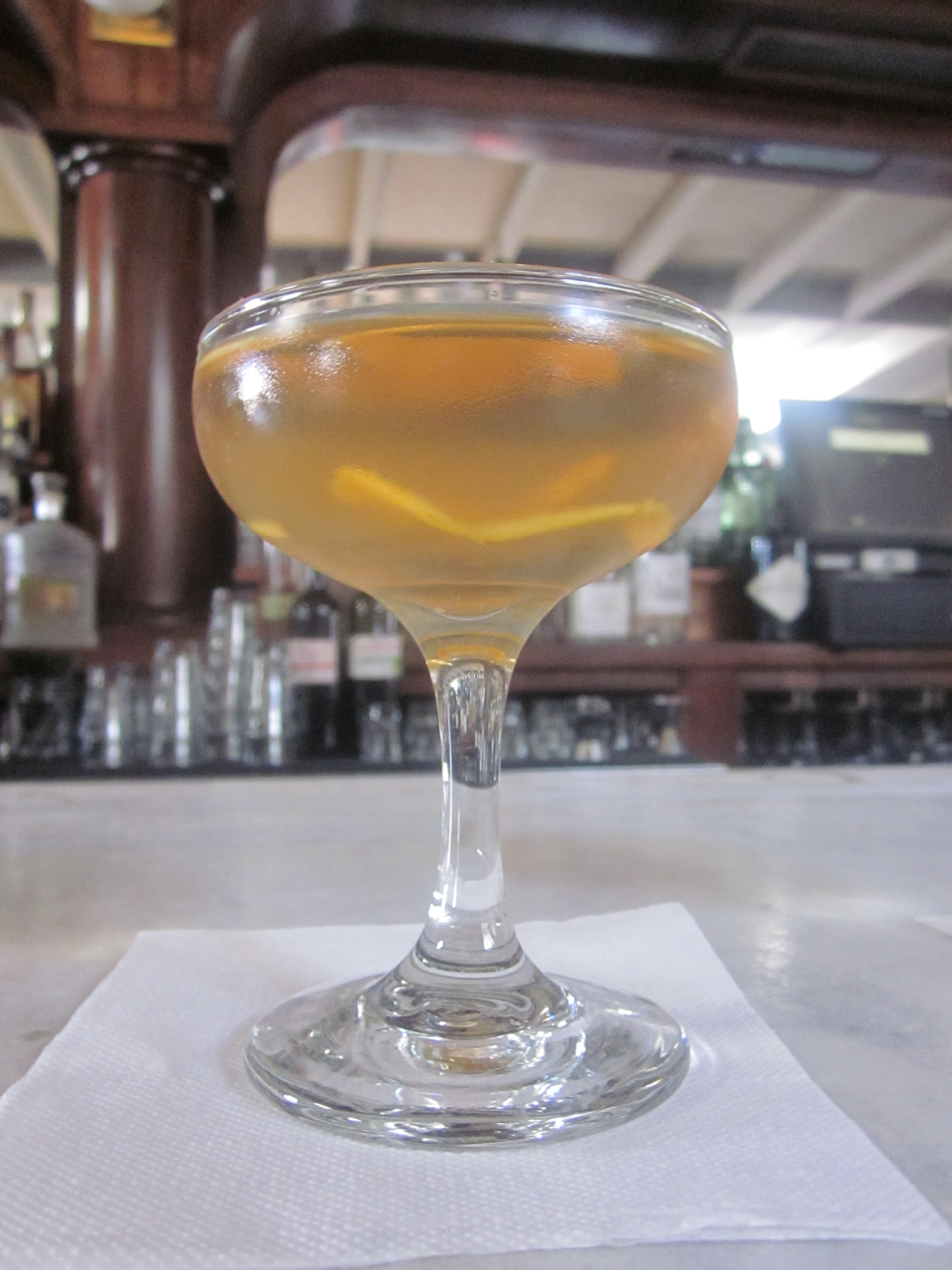 A Tru2 Organic Gin cocktail