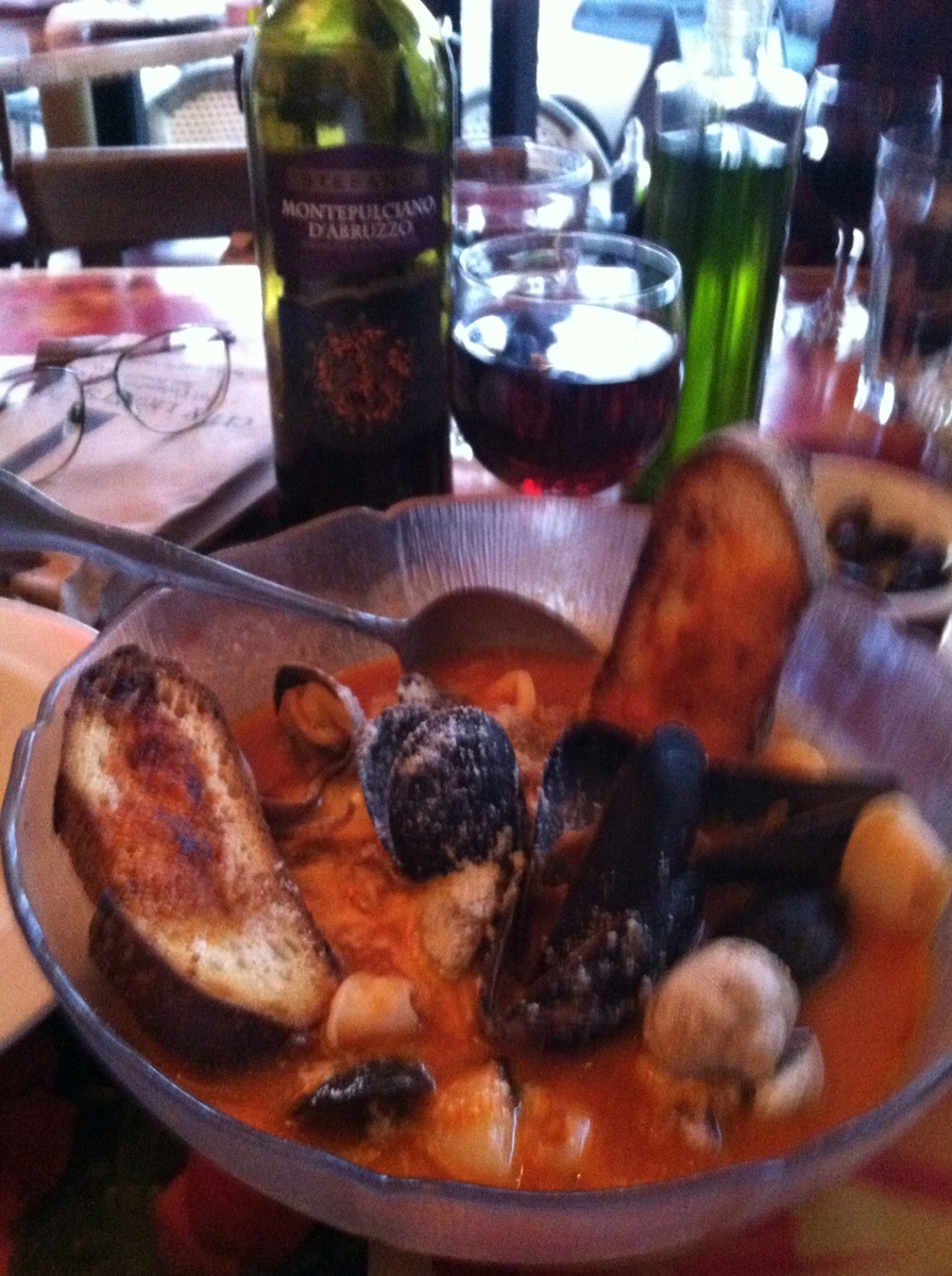 Cioppino at the Caffe Michlangelo, San Francisco