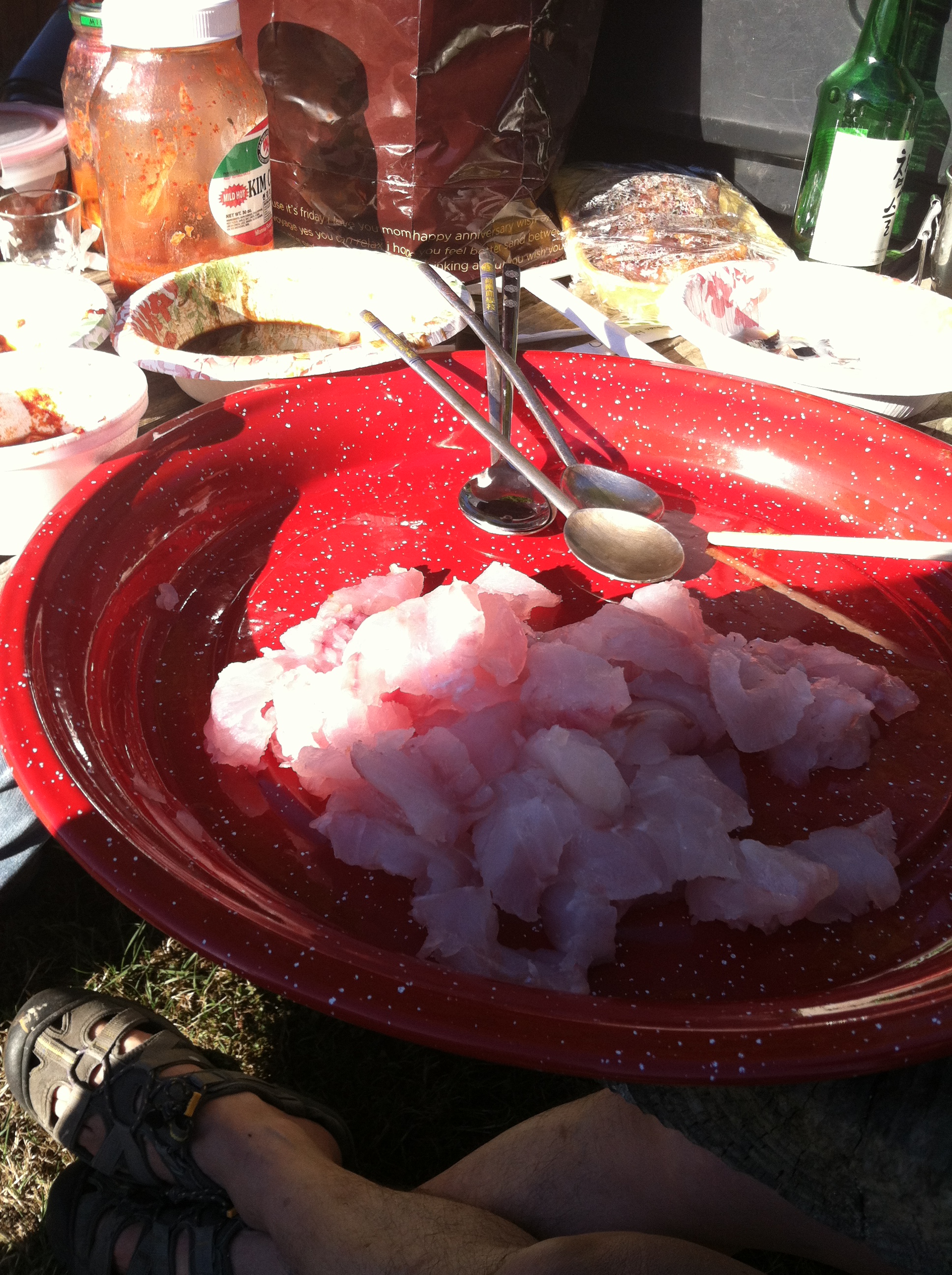 Rock Cod Sushi, Korean style