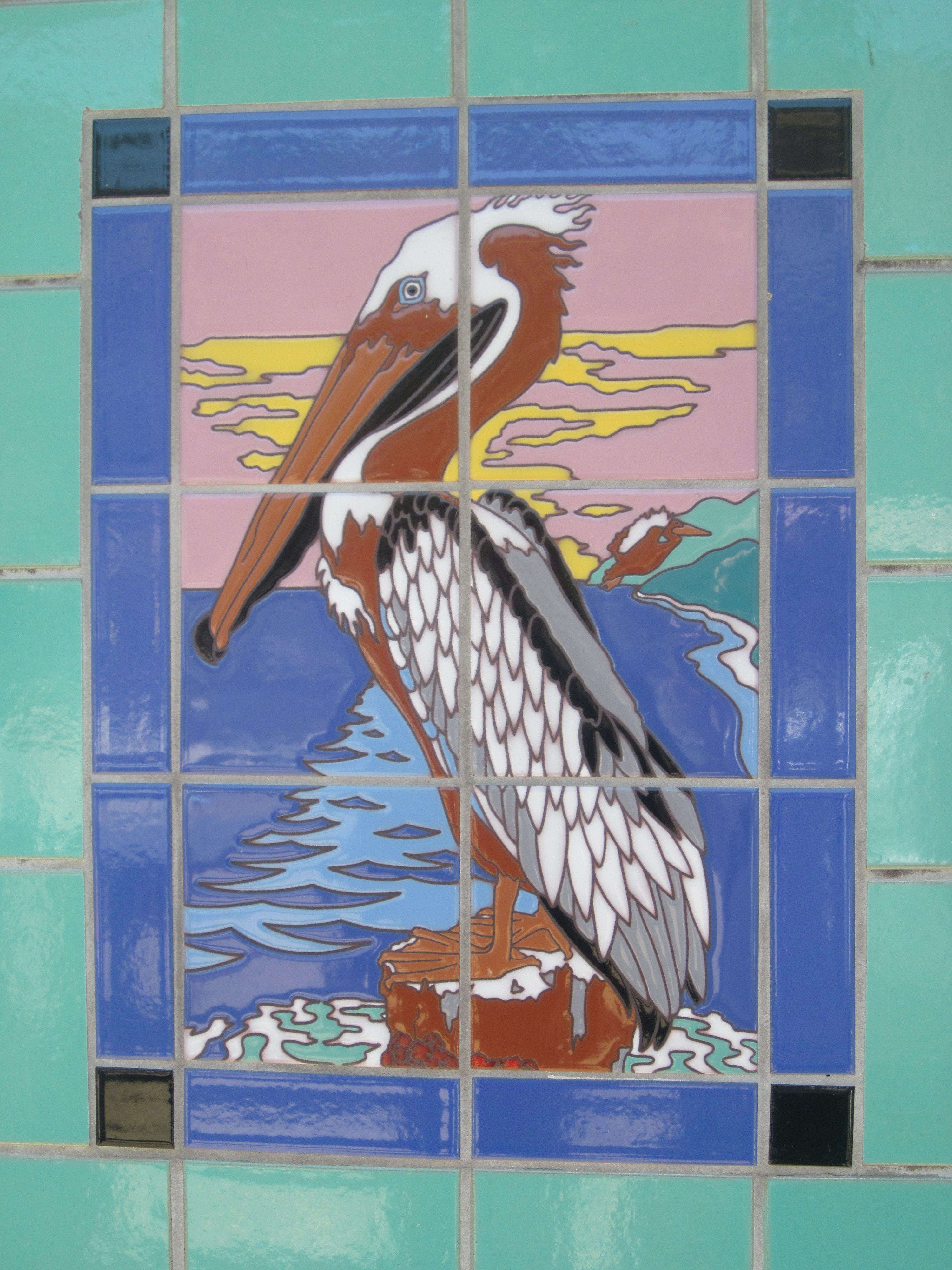 Pelican tile on Catalina