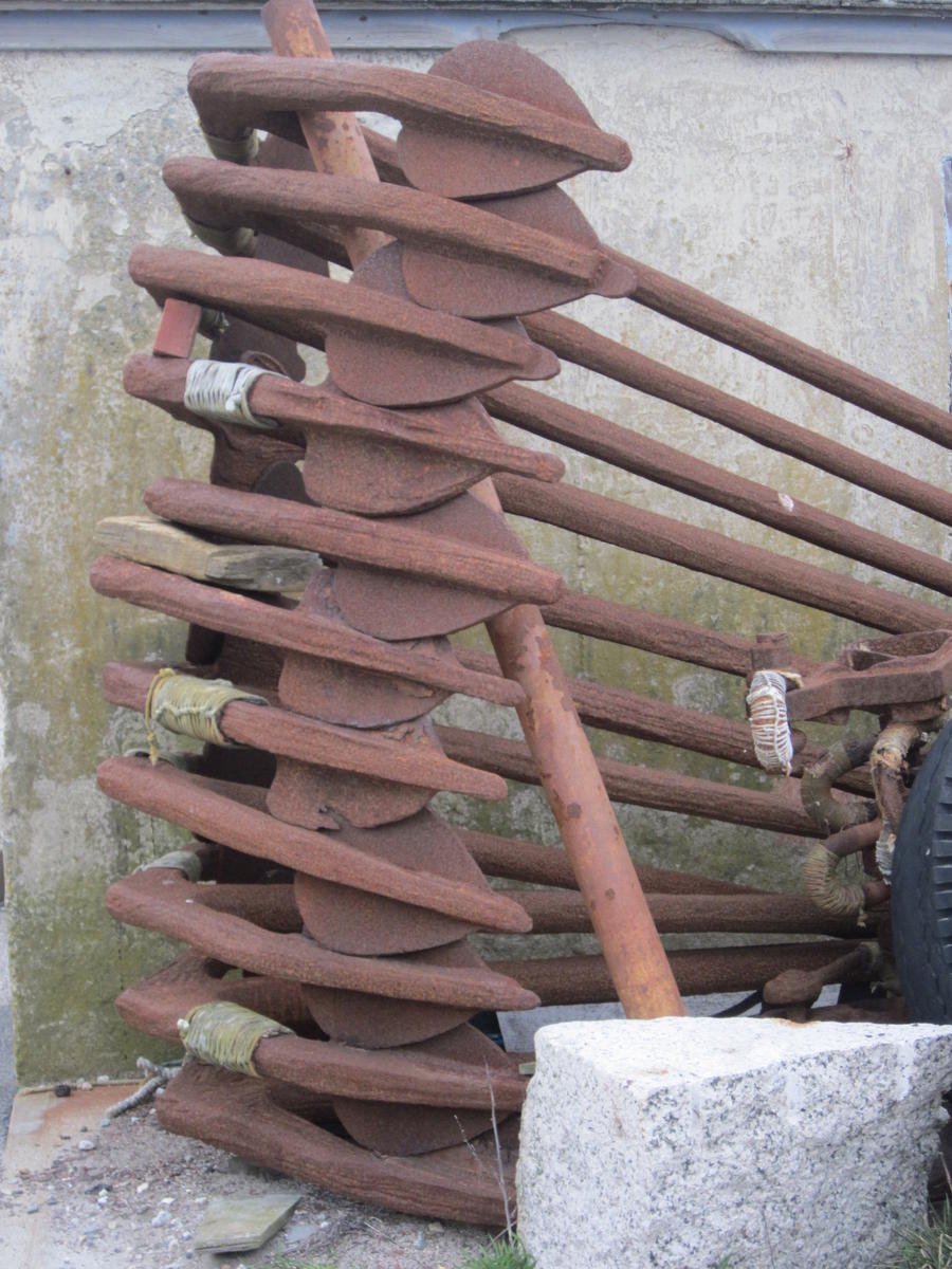 Anchors at Sakonnet Point