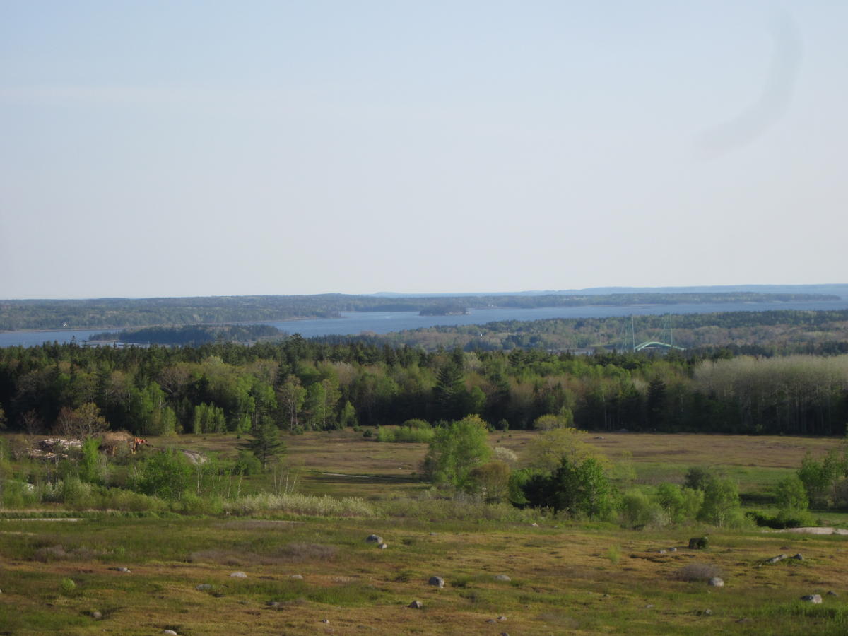 The view from Caterpillar Hill en route to Stonington