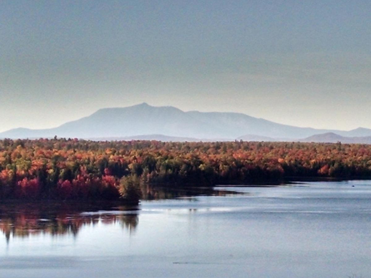 Mount Katahdin from Rte 11