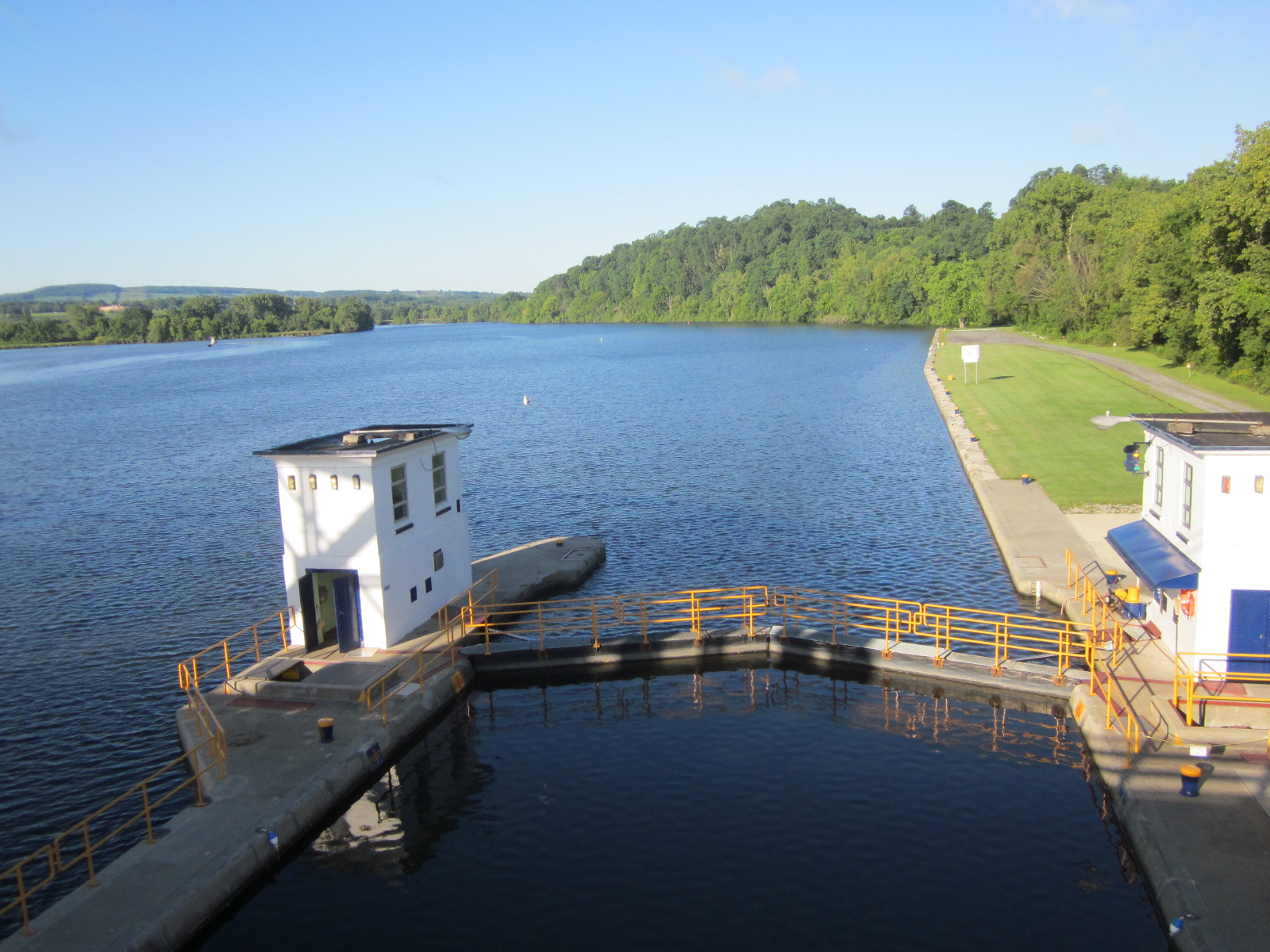 The Eire Canal at Lock 12, near Canajoharie