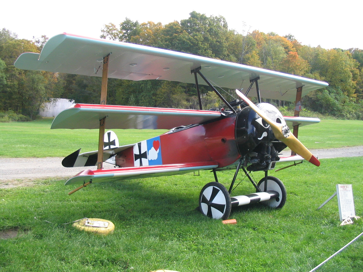 A Fokker at the Old Rhinebeck Aerodrome