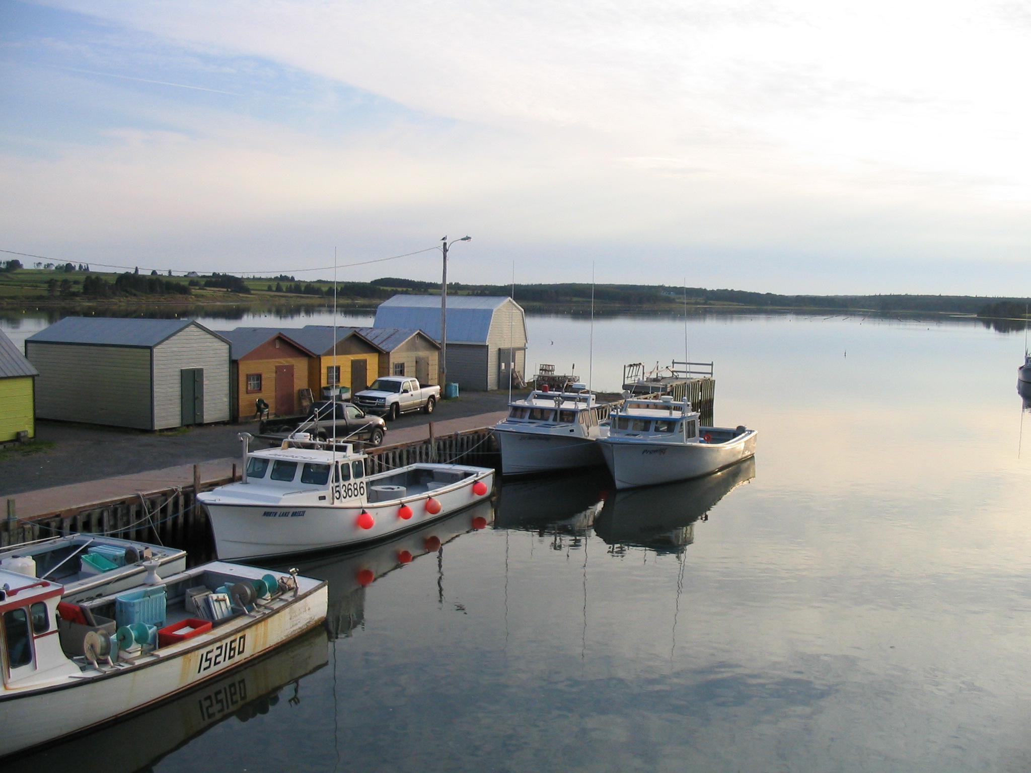 PEI fishing boats