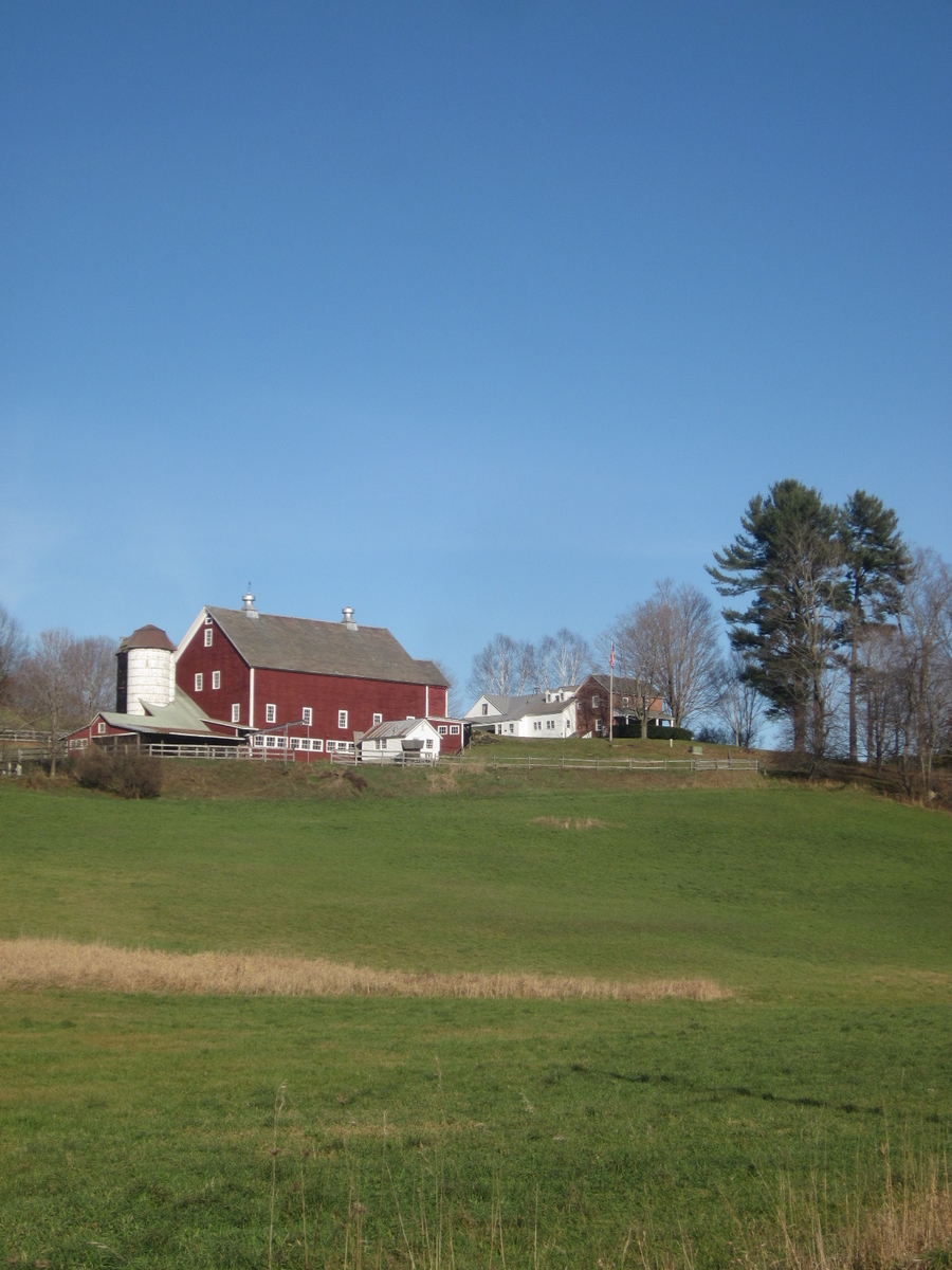 A farm in the Ascutney region of Vermont