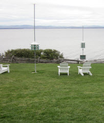 The view from Shore Acres Inn