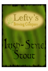 Lefty's Irish-Style Stout