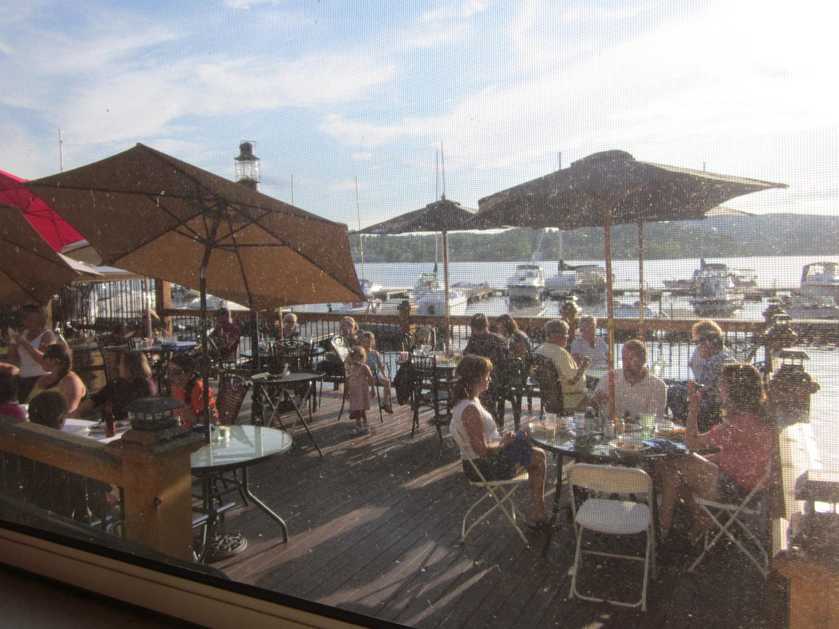 dinner by Lake Memphremagog