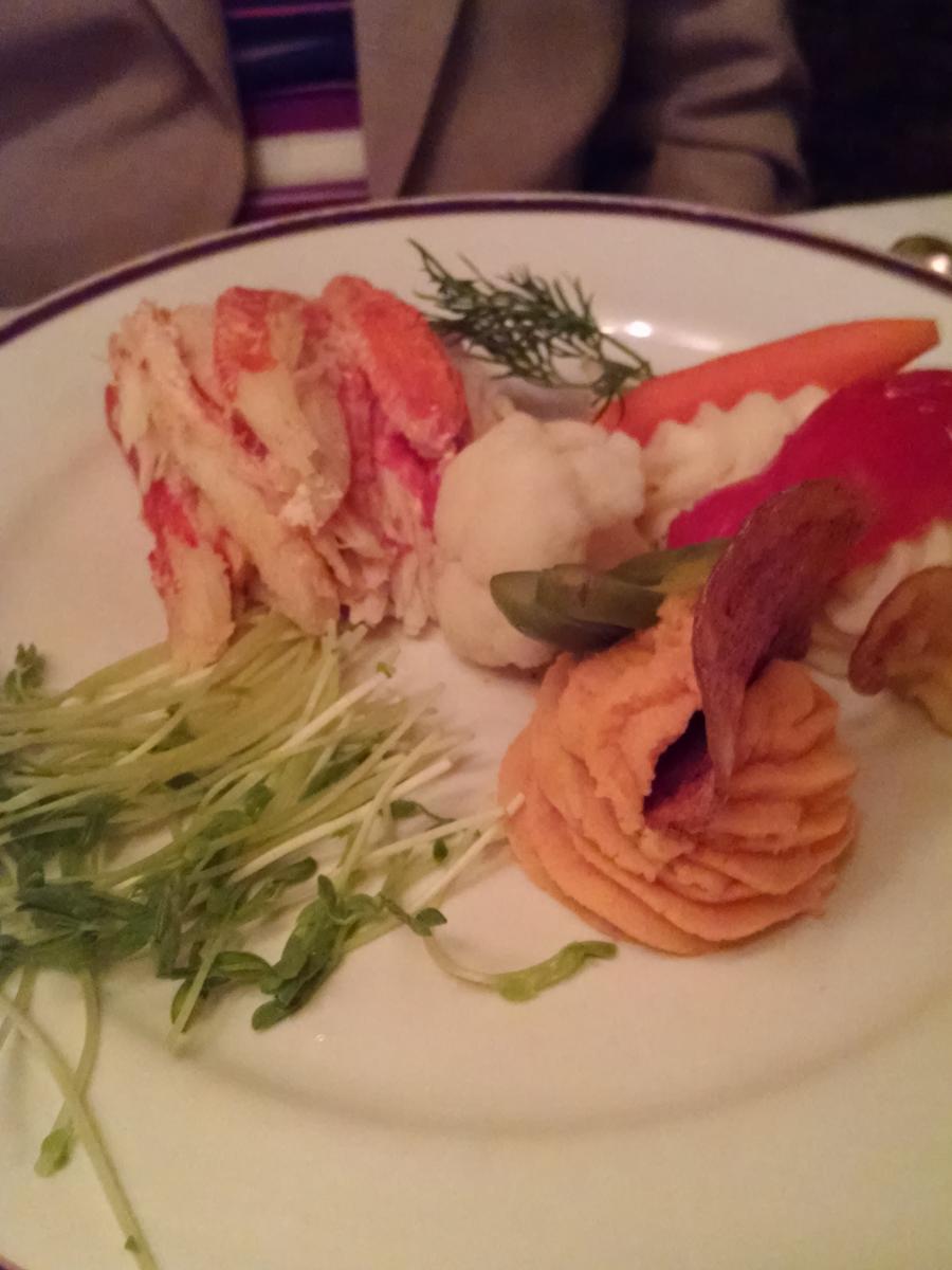 Snow Crab at Le Continental, Quebec