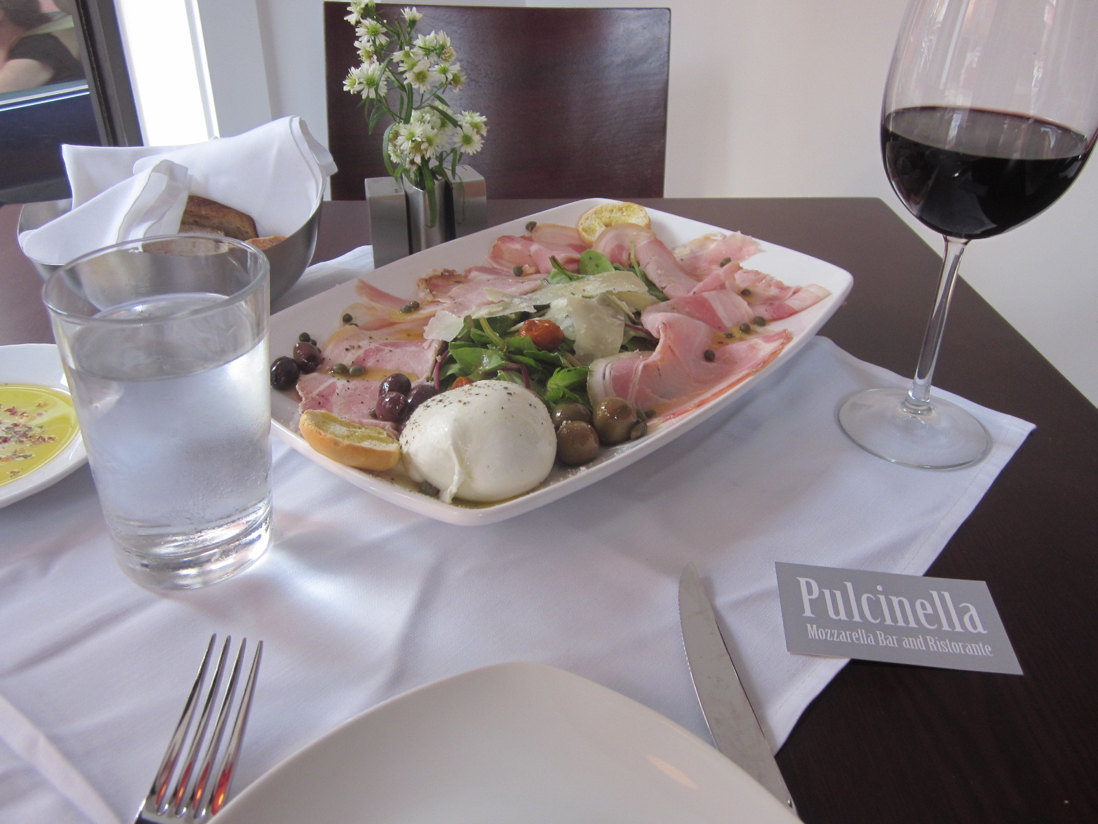 Dinner at Pulcinella
