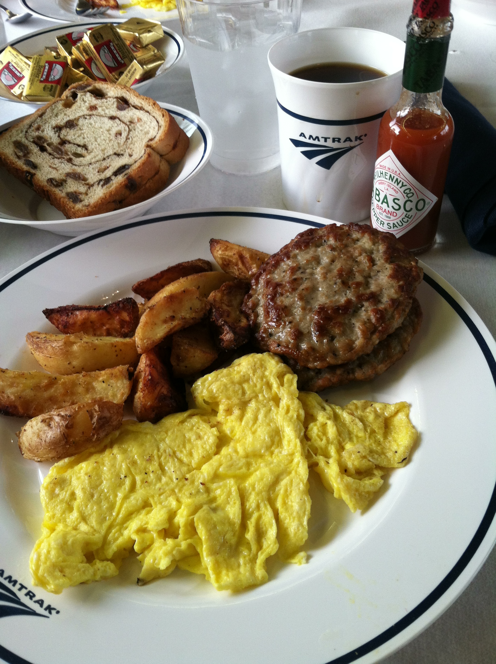 Dining Car Breakfast