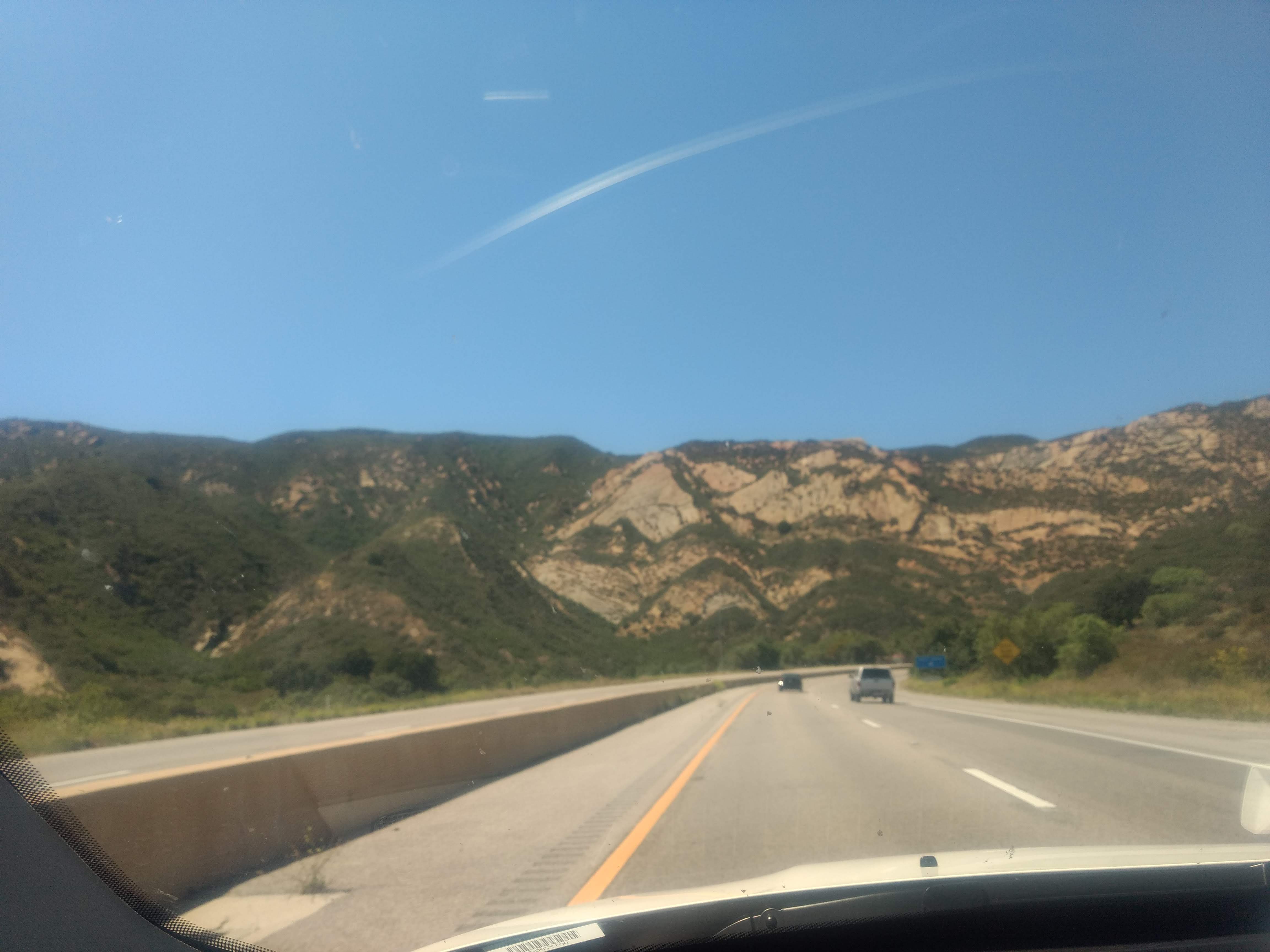 Northbound on the 101