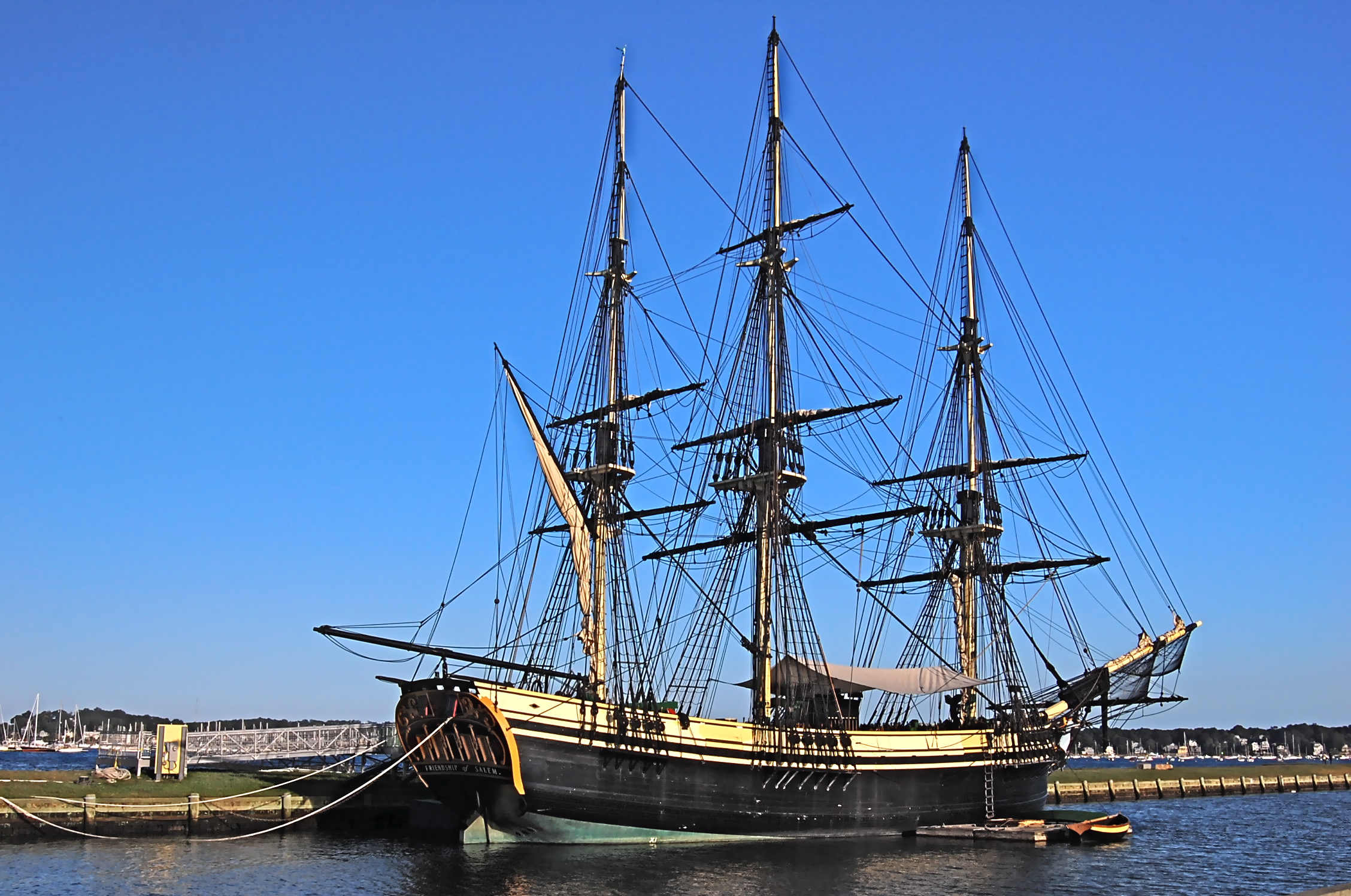 The Friendship of Salem, photo by Fletcher6 on WikiMedia Commons